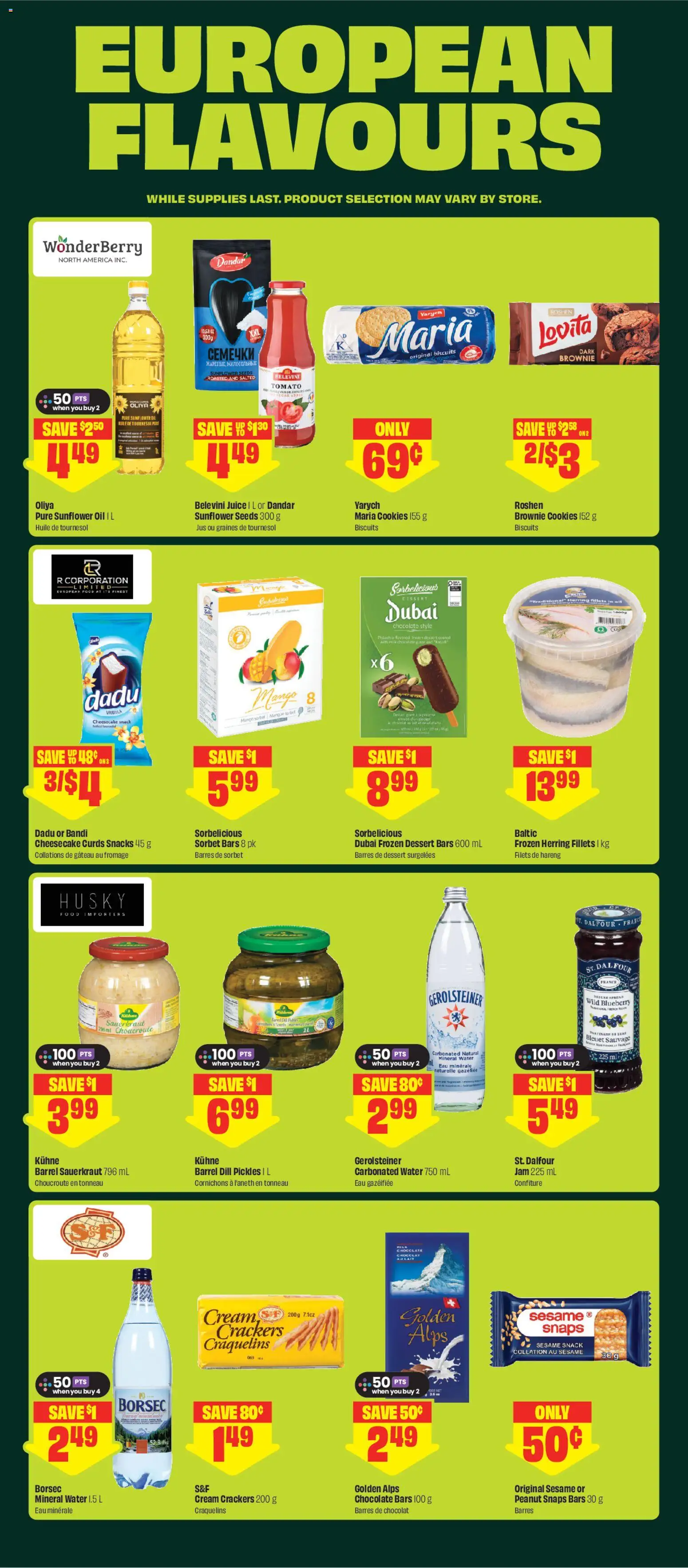FreshCo flyer valid from 11.06.2026 | Page: 12 | Products: Cream, Oil, Chocolate, Juice