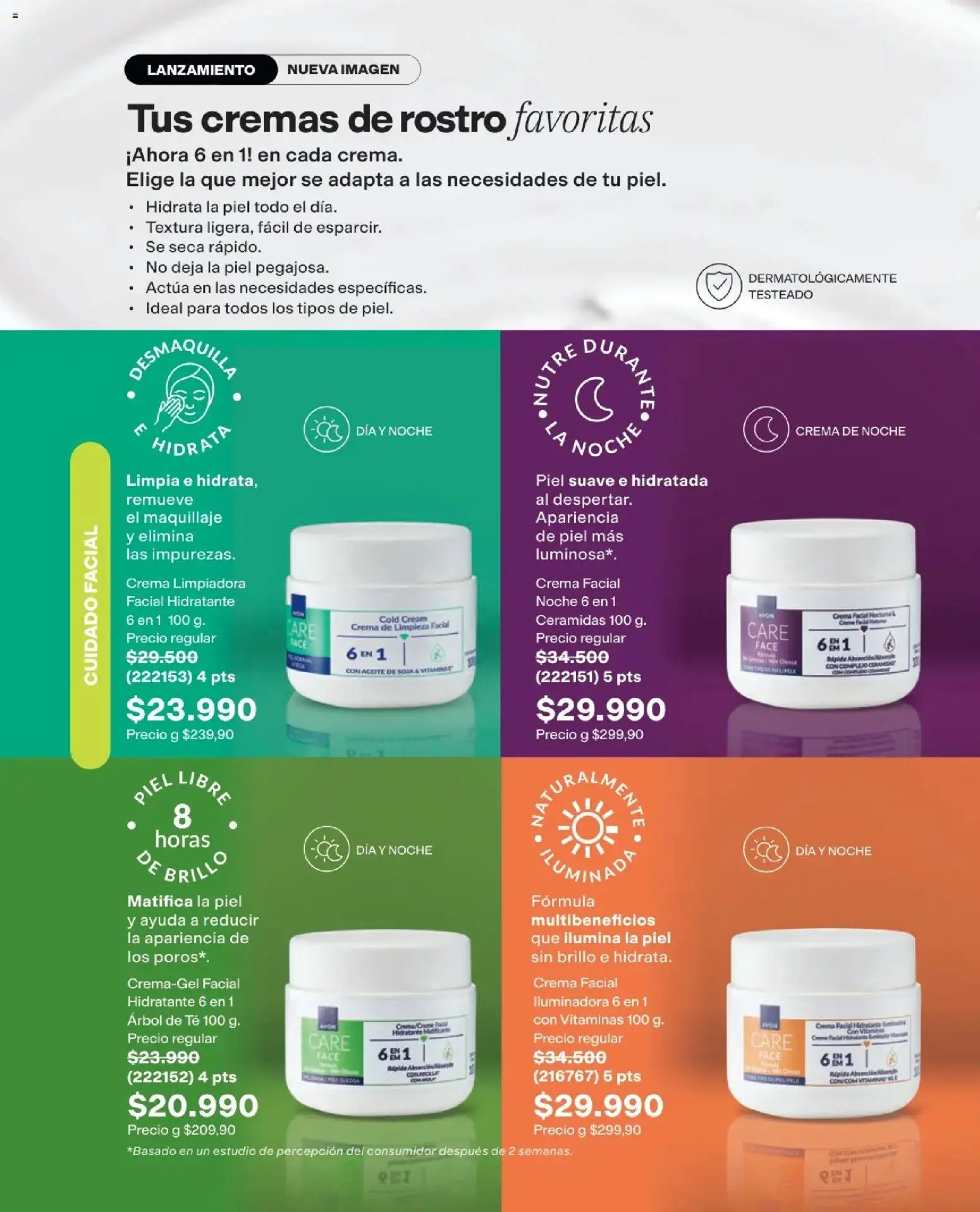 Avon revista - valida desde el 15.06.2026 | Página: 135 | Productos: Té, Crema, Brillo, Vitaminas