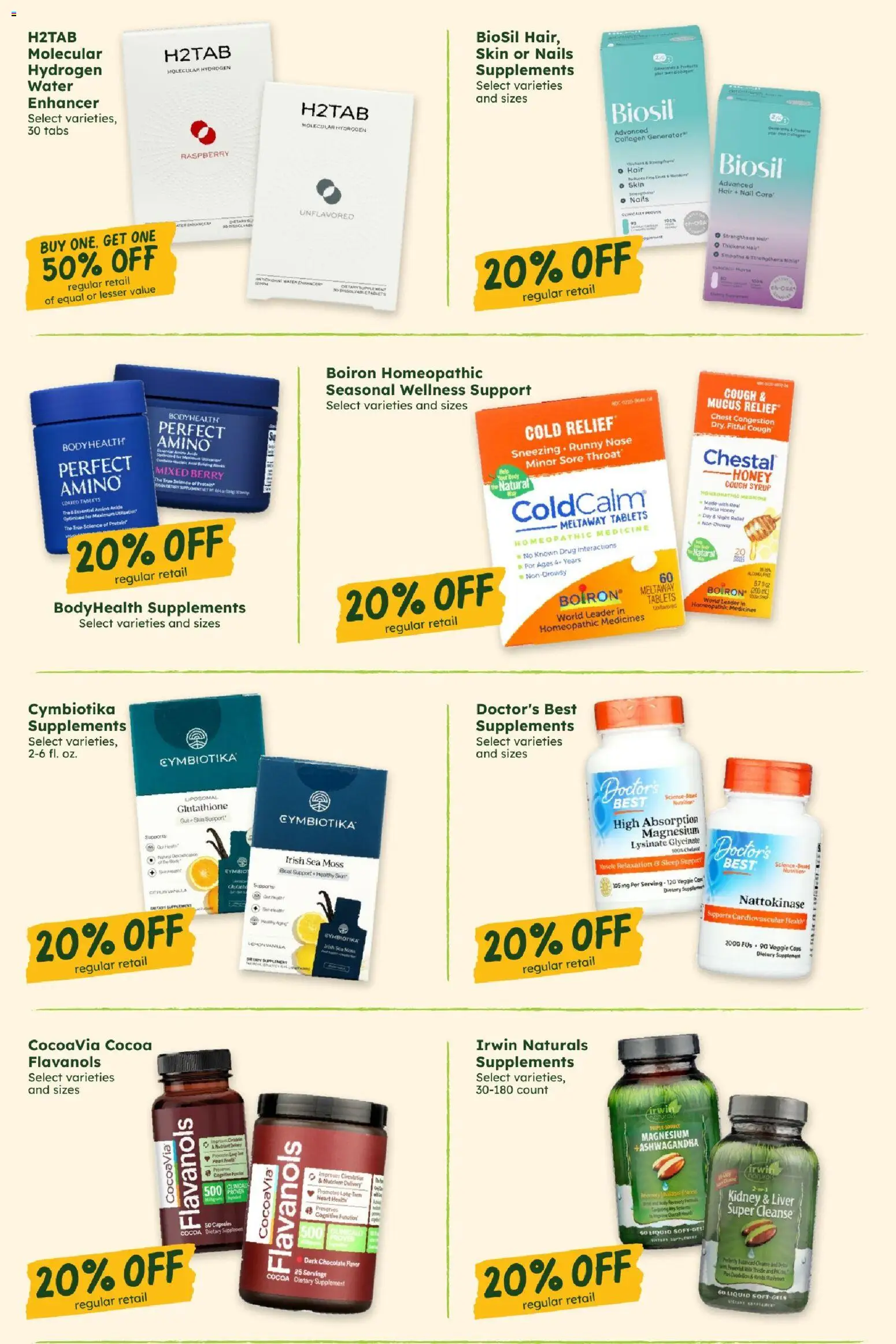 Sprouts Monthly Ad - valid from 09/23/2026 | Page: 36 | Products: Magnesium, Liver, Preserves, Capsules