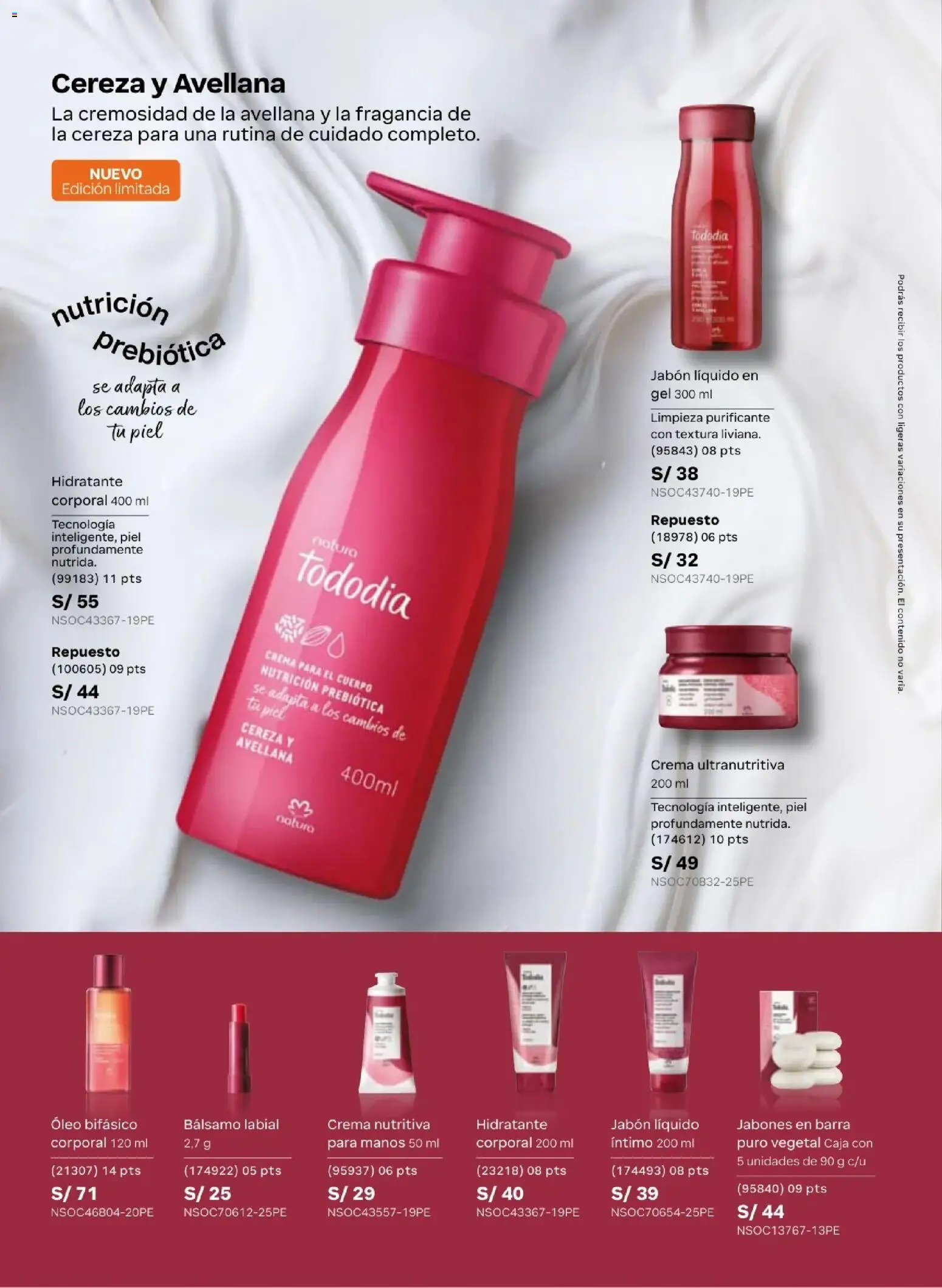 Catálogo Natura válido desde 24.05.2026 | Página: 112 | Productos: Jabón, Caja, Crema, Fragancia