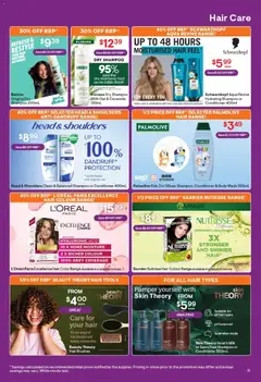 Preview of Discount Drug Stores catalogue - valid from 27.04.2026 | Page: 12 | Products: Shampoo, Conditioner, Hair colour, Tools
