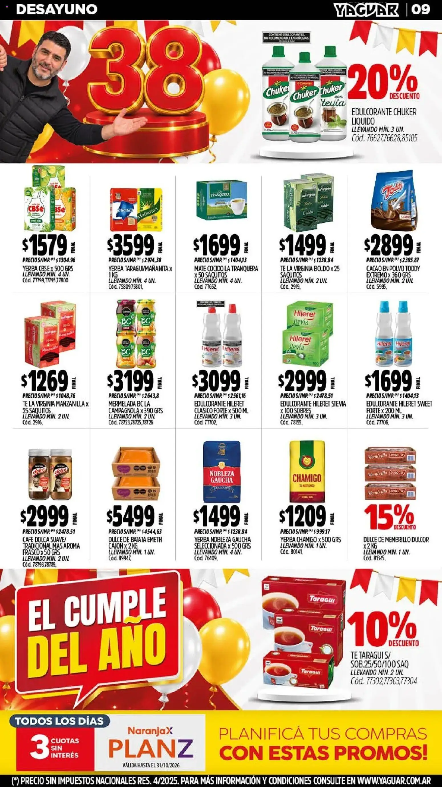 Yaguar - Oferta Semanal Salta │ válido desde el 19/10/2026 | Página: 11