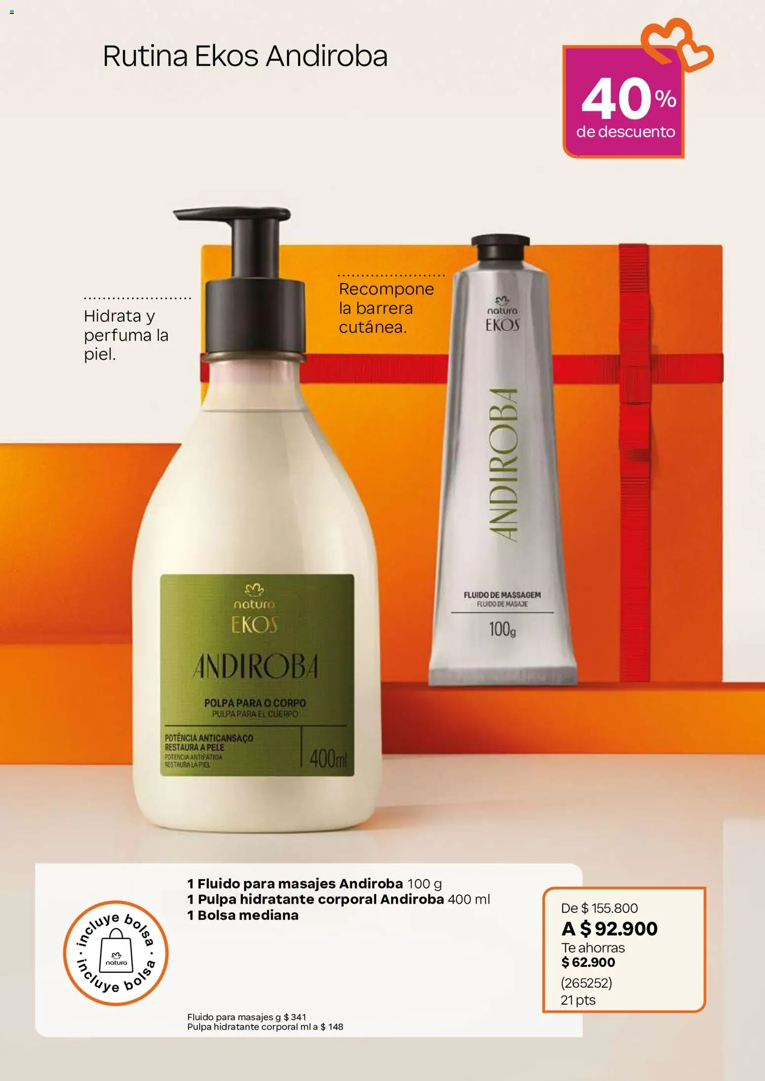 Natura revista - valida desde el 22/07/2026 | Página: 31 | Productos: Té, Bolsa