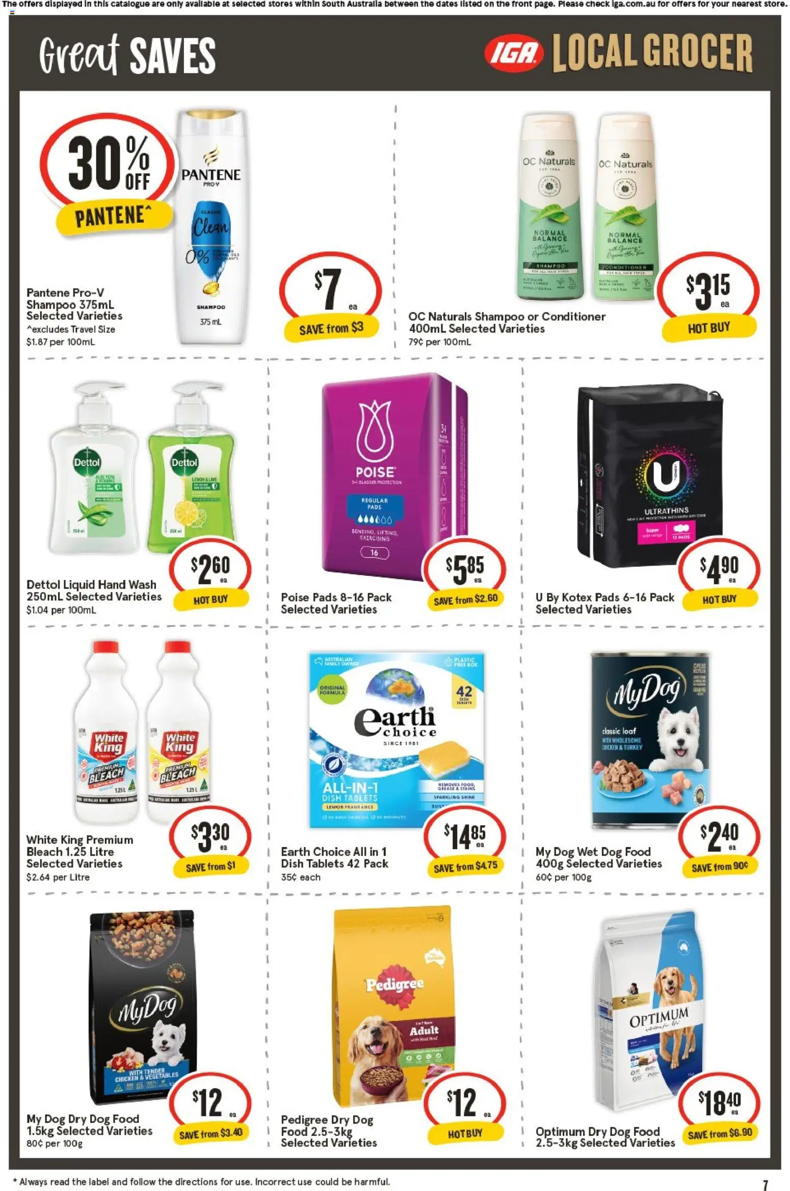IGA catalogue - valid from 27.05.2026 | Page: 7 | Products: Fragrance, Chicken, Vegetables, Tablets