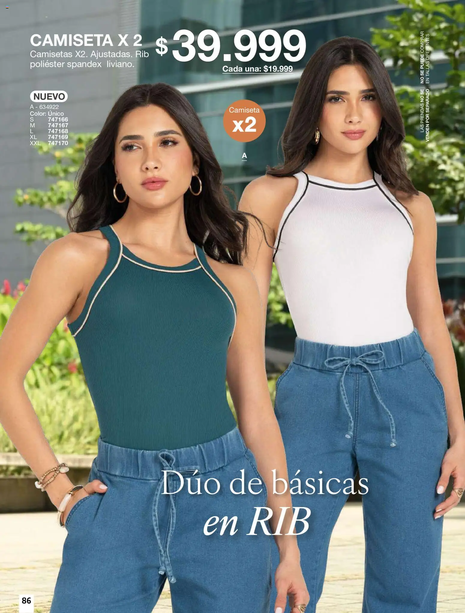 Carmel revista - valida desde el 01/07/2026 | Página: 86 | Productos: Camiseta