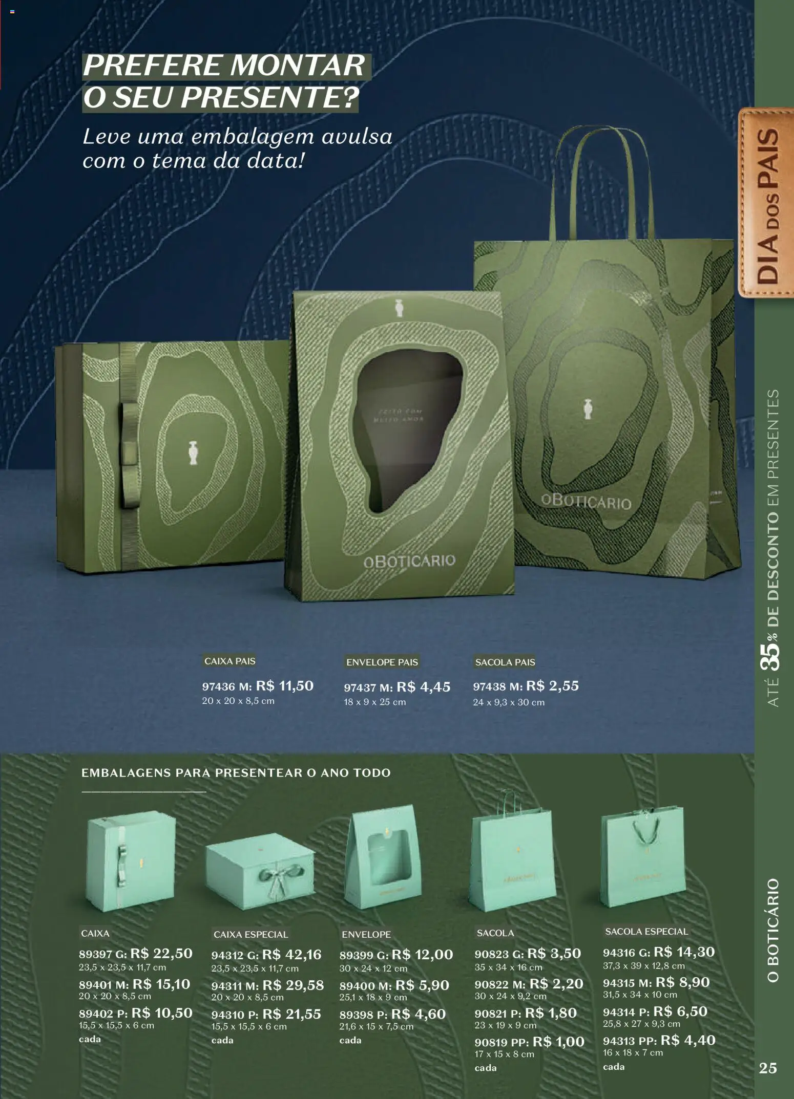 O Boticário Folheto - válido de 20/07/2026 | Página: 27 | Produtos: Caixa, Envelope
