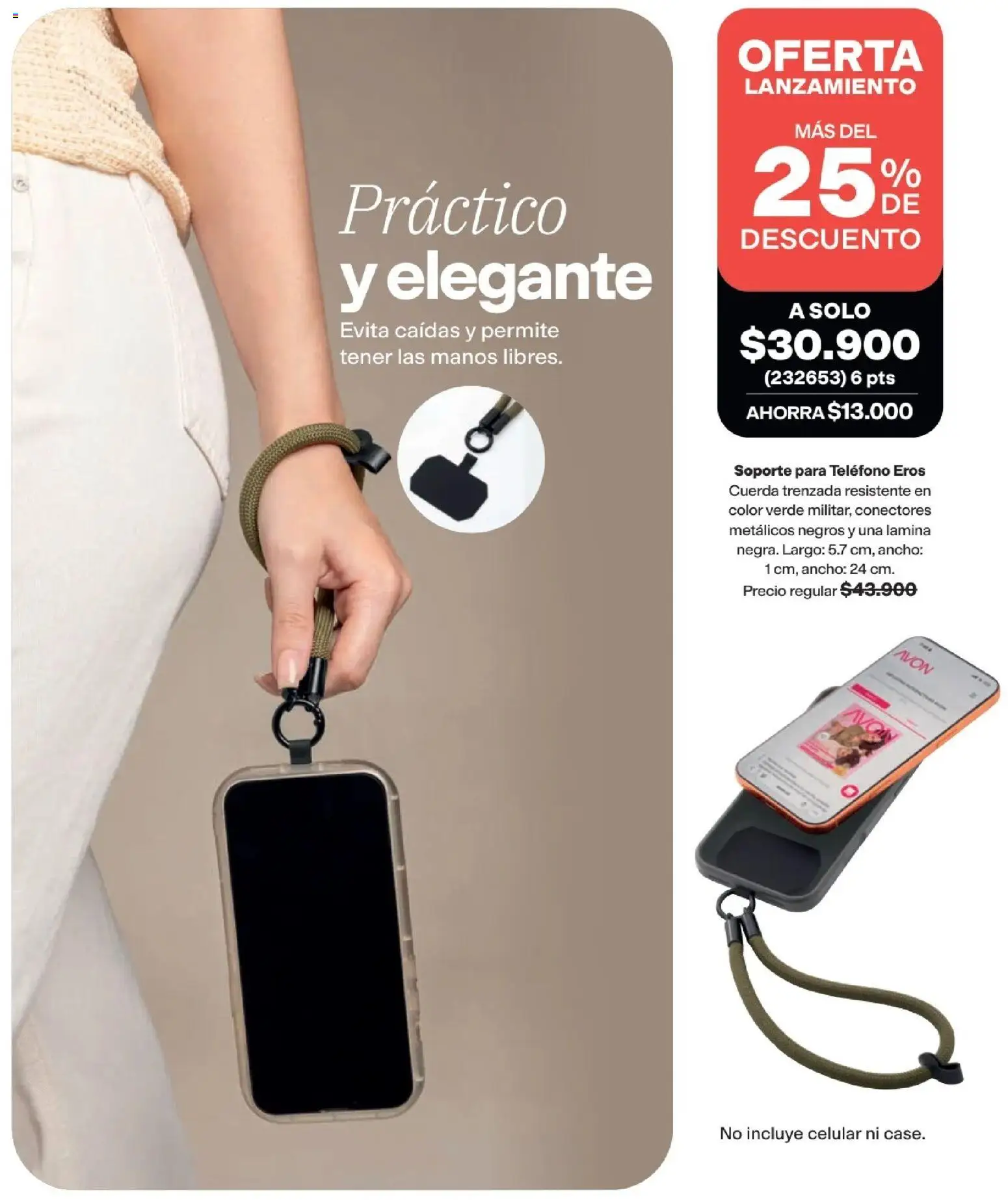 Avon revista - valida desde el 15.06.2026 | Página: 116 | Productos: Teléfono, Cuerda