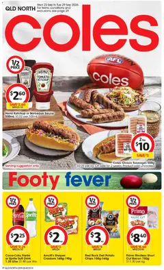 Preview of Coles catalogue Next week's QLD/NT - valid from 23/09/2026