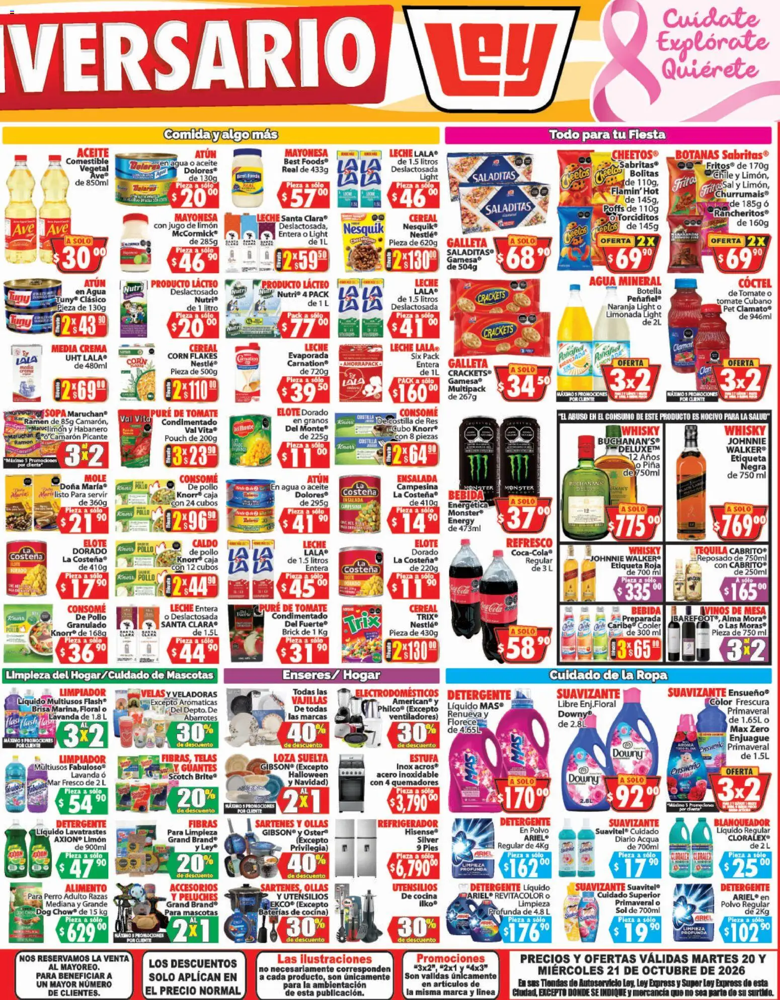 Nuevas ofertas de Casa Ley válidas en toda la República Mexicana desde el 20/10/2026. ¡Encuentra las mejores ofertas en Casa Ley folleto Autoservicio! | Página: 4