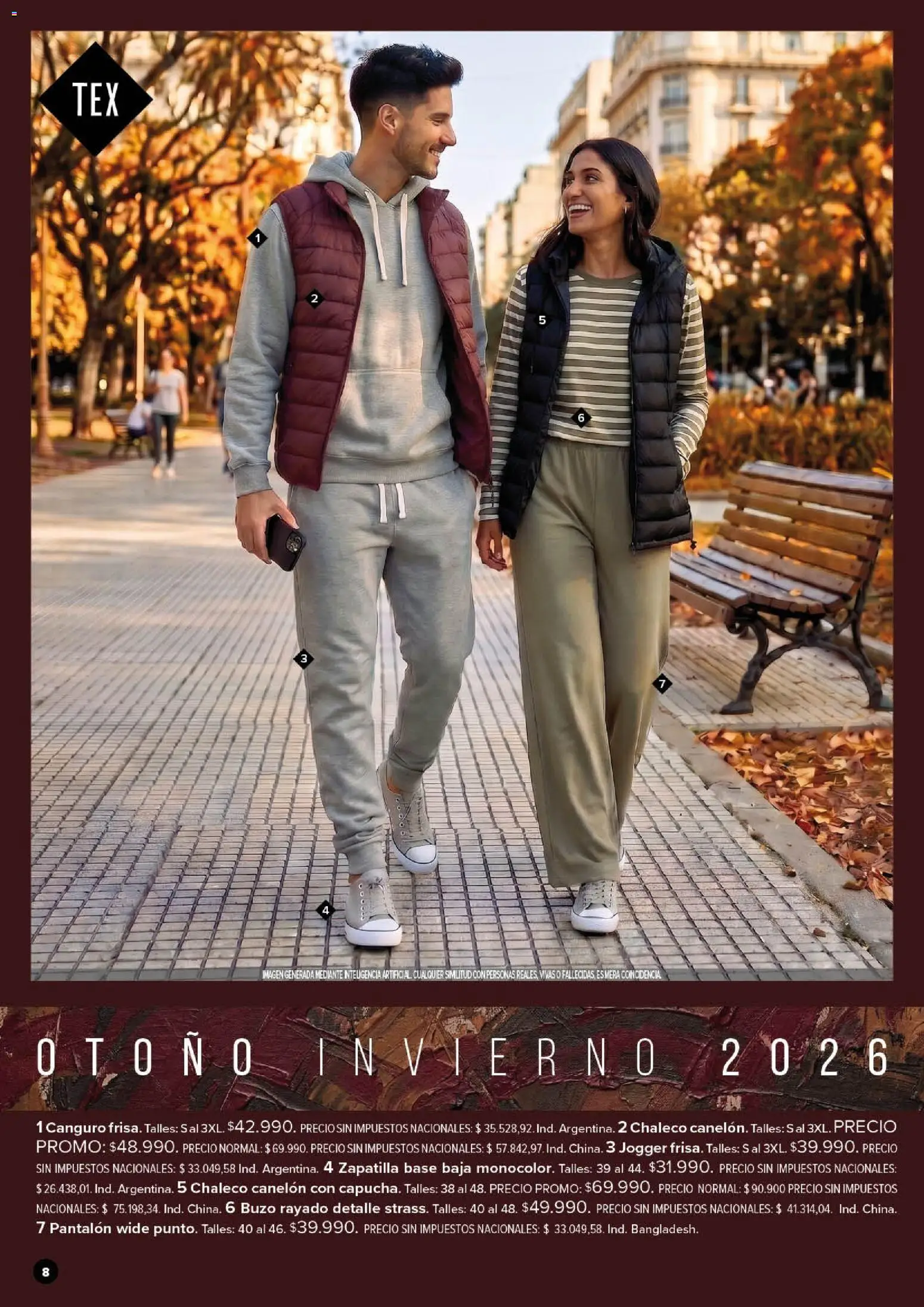 Carrefour - Tex | Otoño - Invierno │ válido desde el 20.05.2026 | Página: 8