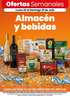Vista previa Coto - Almacén y bebidas válido desde el 20/07/2026