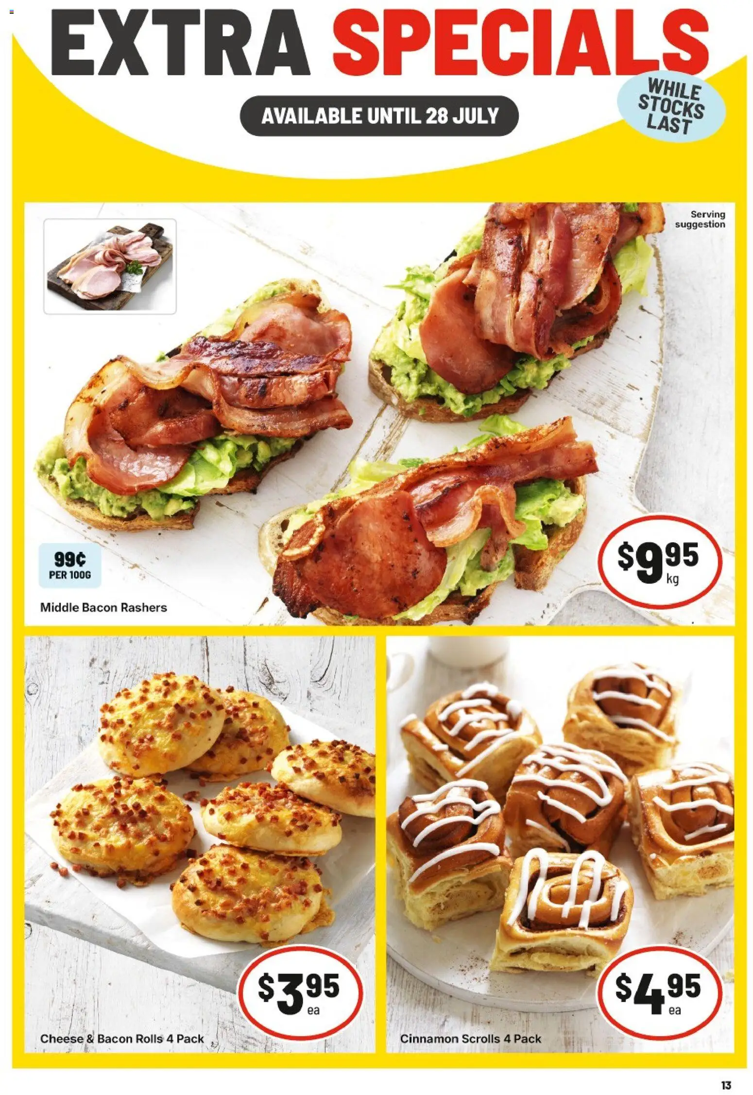 IGA catalogue - valid from 15/07/2026 | Page: 14 | Products: Bacon, Cheese