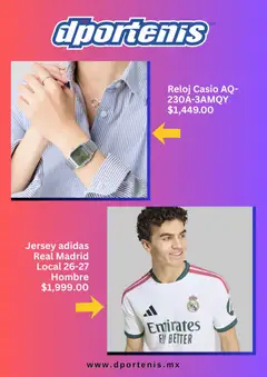 Vista previa de Dportenis catálogo, nuevo folleto de la tienda, válido en México a partir del 04/07/2026 | Página: 3 | Productos: Reloj