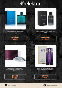 Vista previa de Elektra Hot Sale, nuevo folleto de la tienda, válido en México a partir del 25.05.2026 | Página: 3 | Productos: Fragancia, Eau de toilette