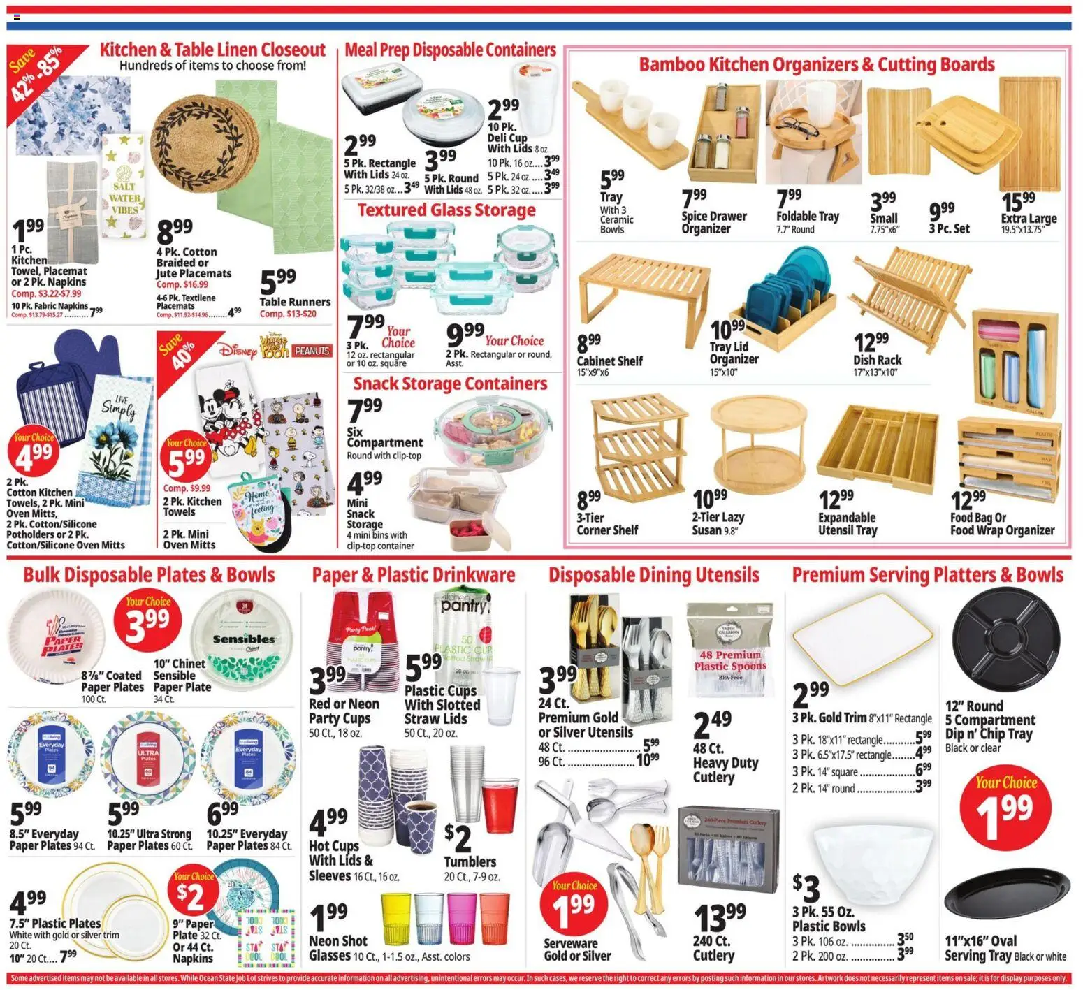 Ocean State Job Lot Weekly Ad - MA - valid from 06/25/2026 | Page: 24 | Products: Shelf, Trim, Water, Bag