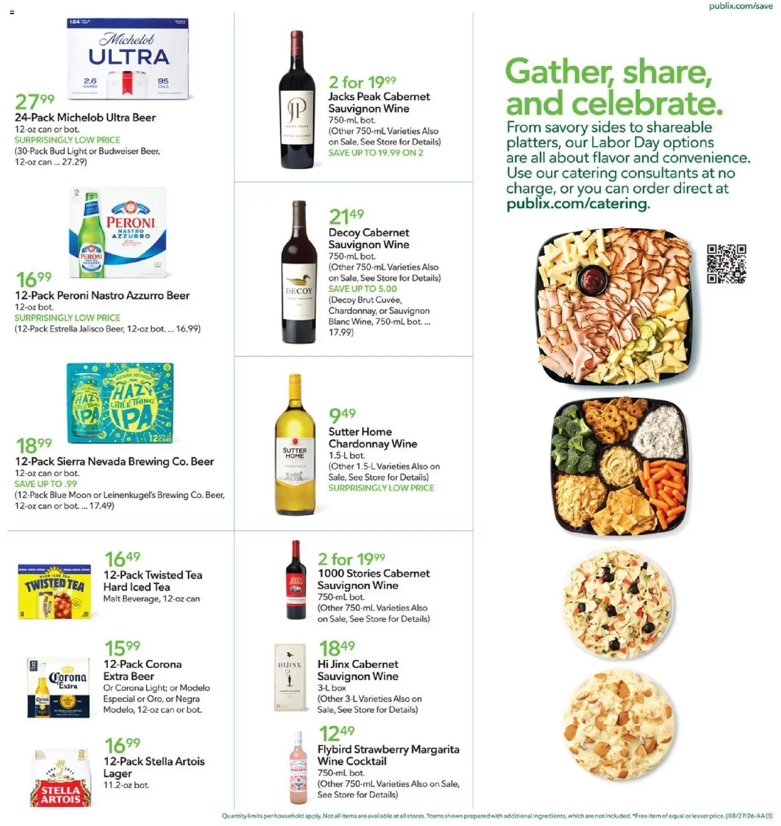 Publix Weekly Ad - valid from 08/26/2026 | Page: 3