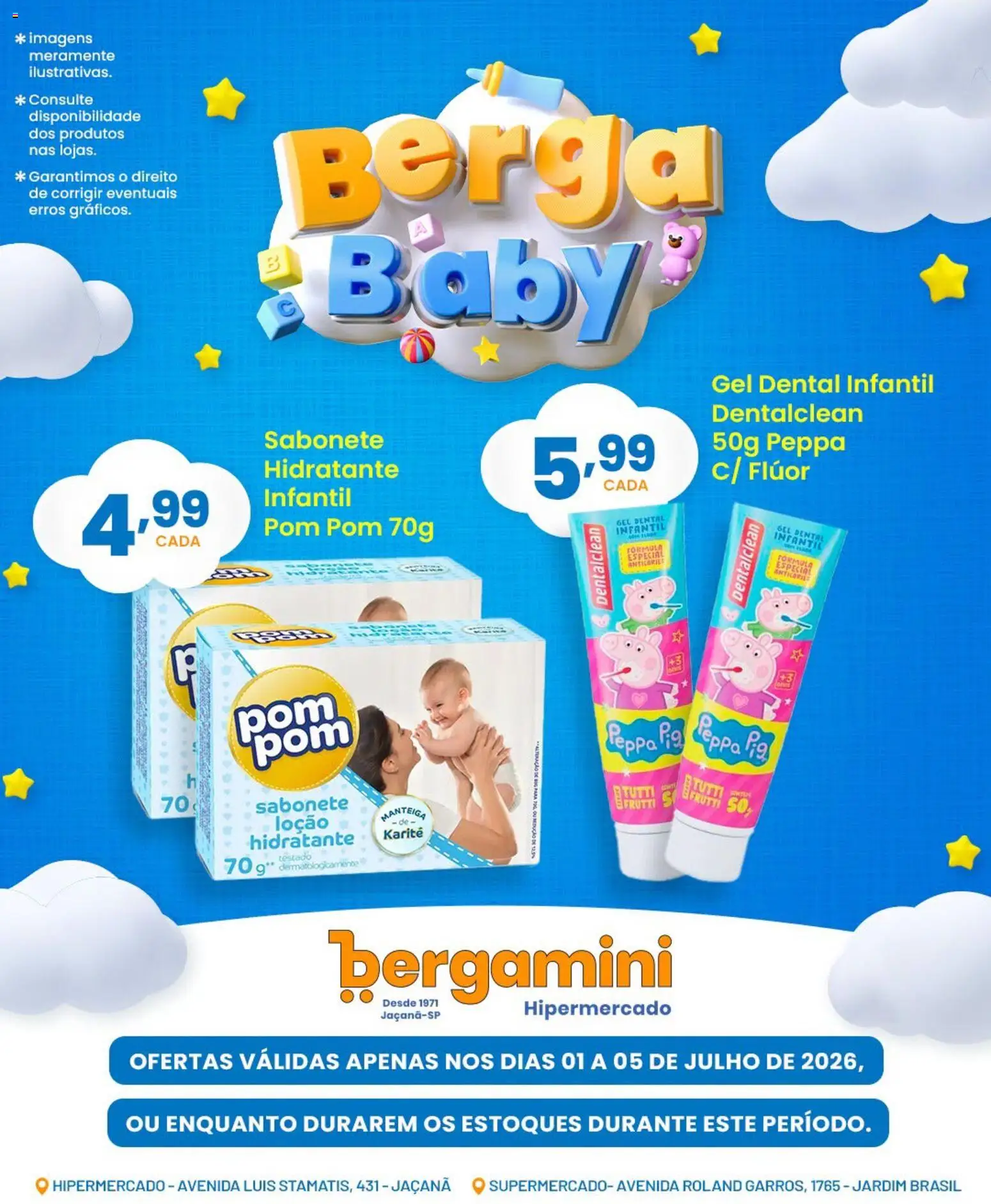 Supermercado Bergamini Folheto - válido de 01/07/2026 | Página: 5 | Produtos: Sabonete
