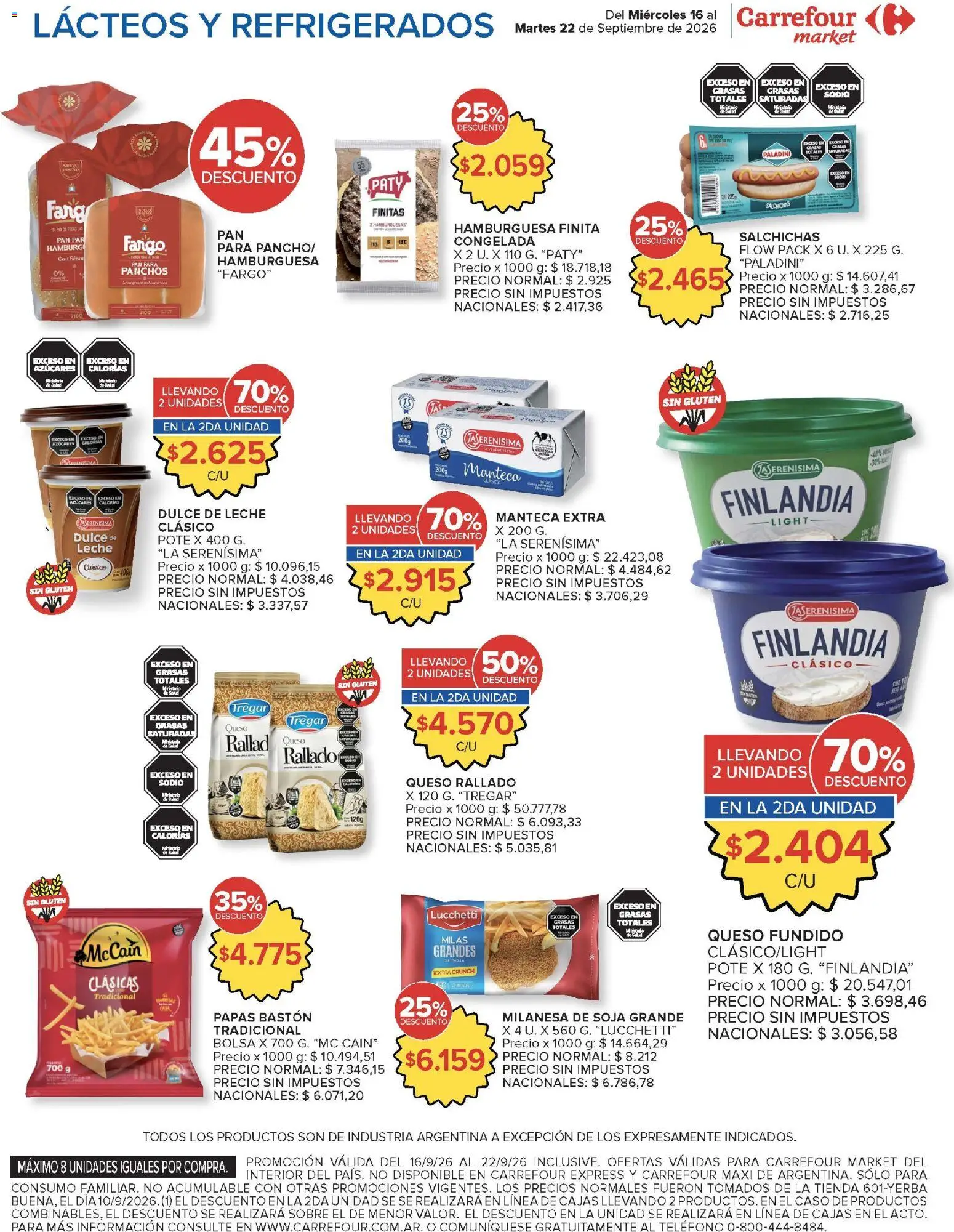Carrefour Ofertas │ válido desde el 16/09/2026 | Página: 40