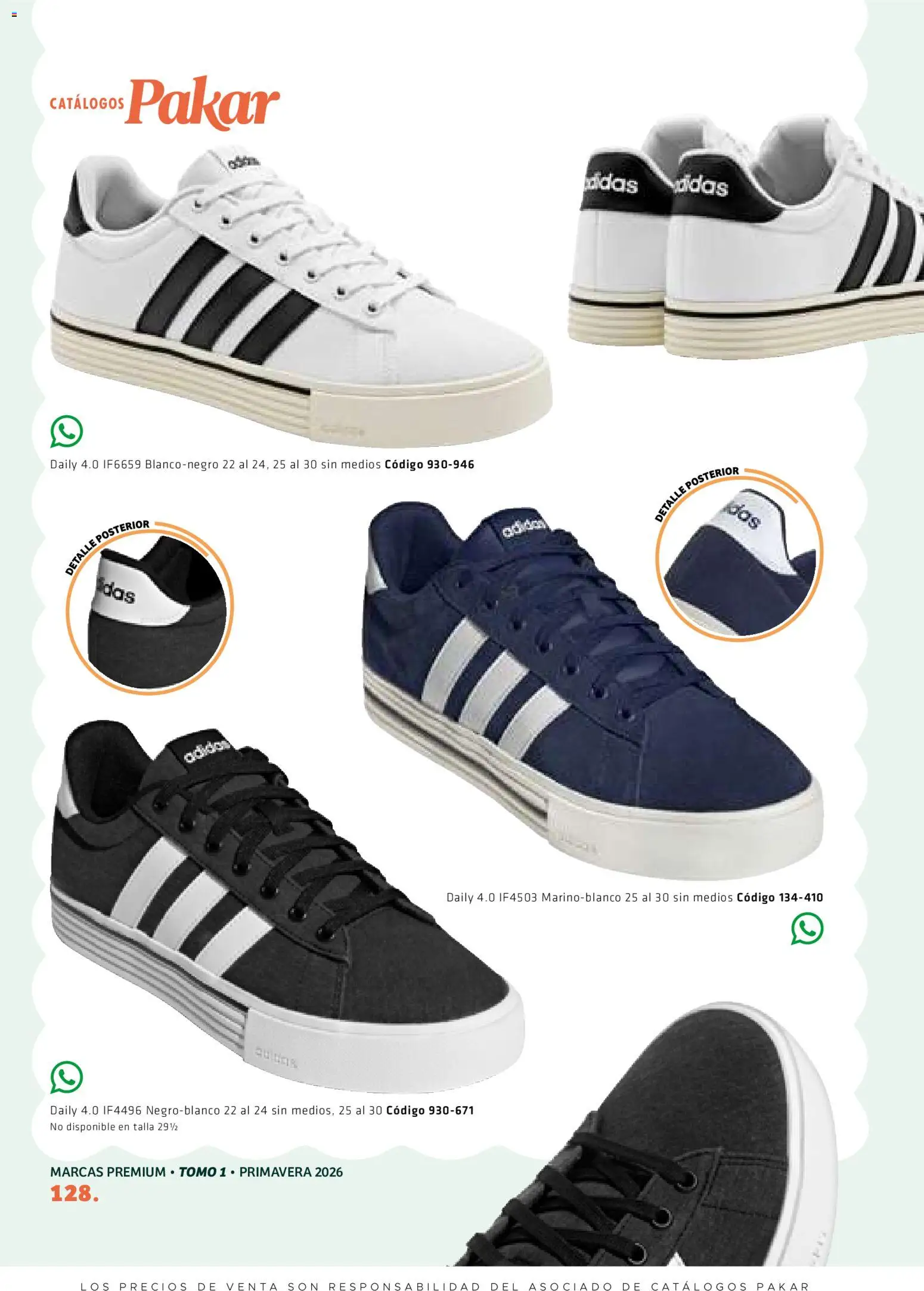 Nuevas ofertas de SC Pakar válidas en toda la República Mexicana desde el 27/02/2026. ¡Encuentra las mejores ofertas en SC Pakar catálogo Premium Men Tomo 1! | Página: 128