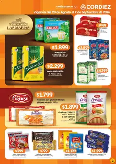 Vista previa Cordiez ofertas válido desde el 20/08/2026 | Página: 3