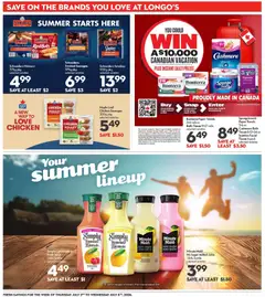 Preview of Longo's weekly flyer / circulaire from shop Longo's valid from Jul 2, 2026 | Page: 20