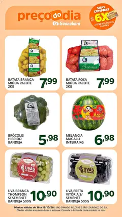 Supermercado Guanabara - Ofertas da semana - Pré-Visualização do folheto da loja Supermercado Guanabara, válido de 16/10/2026