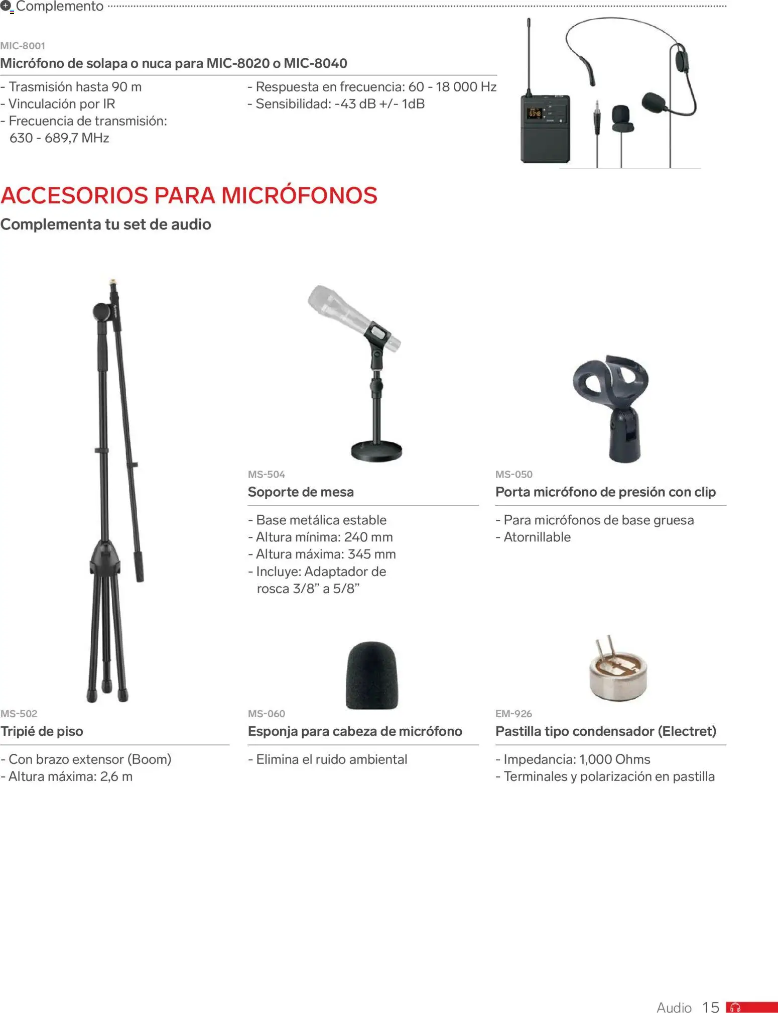 Nuevas ofertas de Steren válidas en toda la República Mexicana desde el 01.01.2026. ¡Encuentra las mejores ofertas en Steren catálogo! | Página: 27 | Productos: Esponja, Audio, Micrófono, Mesa
