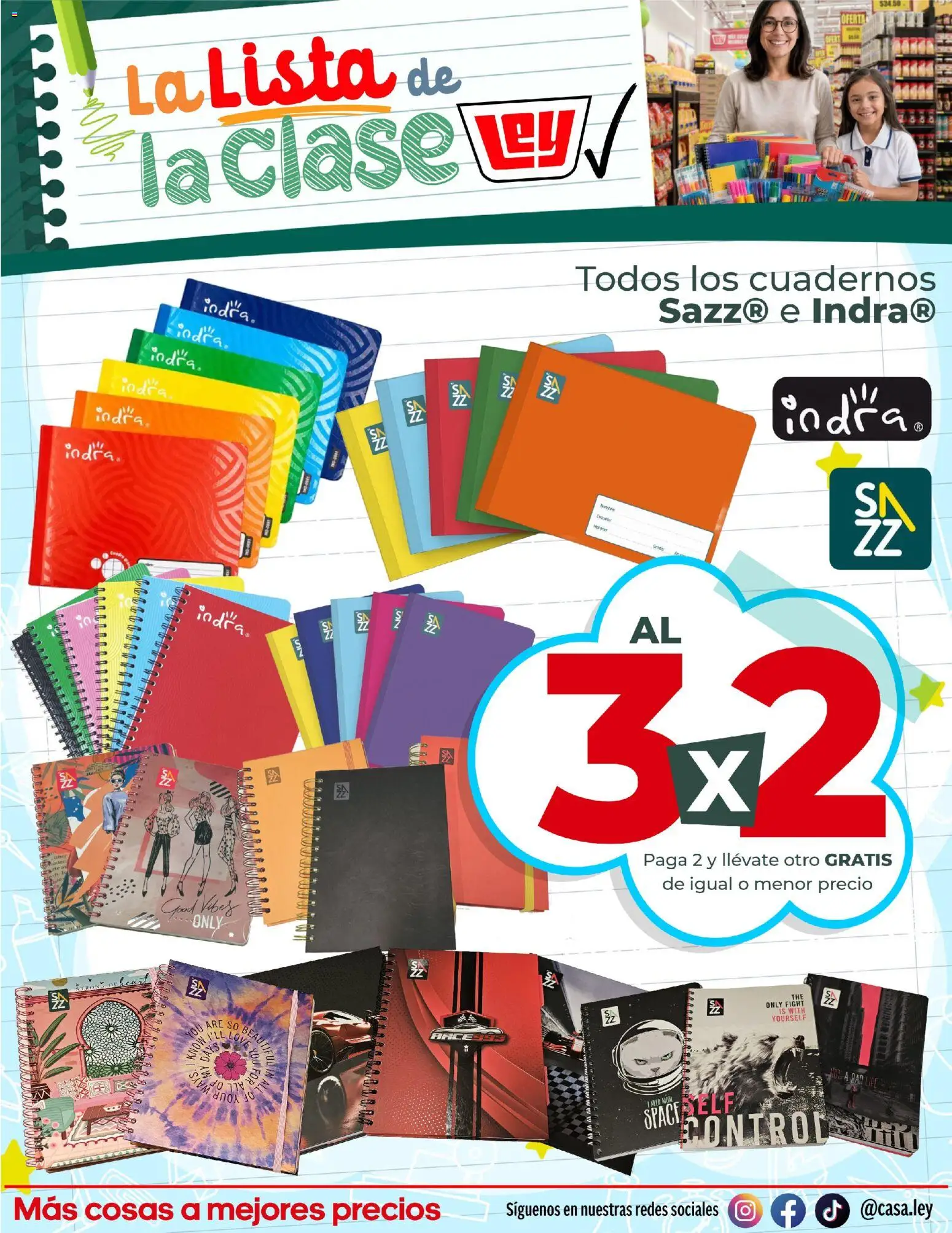 Nuevas ofertas de Casa Ley válidas en toda la República Mexicana desde el 01/08/2026. ¡Encuentra las mejores ofertas en Casa Ley folleto Regreso a clases - Interior 2026! | Página: 5