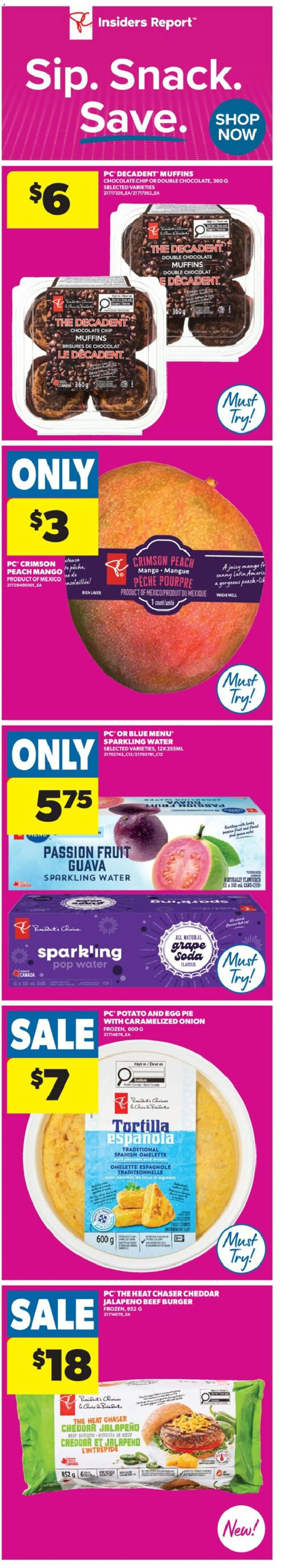 Real Canadian Superstore flyer valid from 21.05.2026 | Page: 1 | Products: Beef, PC, Chocolate