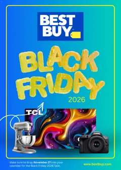 Preview of Best Buy weekly ads valid from 11/27/2026