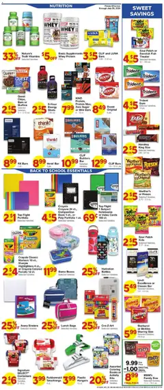 Preview of United Supermarkets weekly ads valid from 07/15/2026 | Page: 6 | Products: Fish, Sugar, Beet