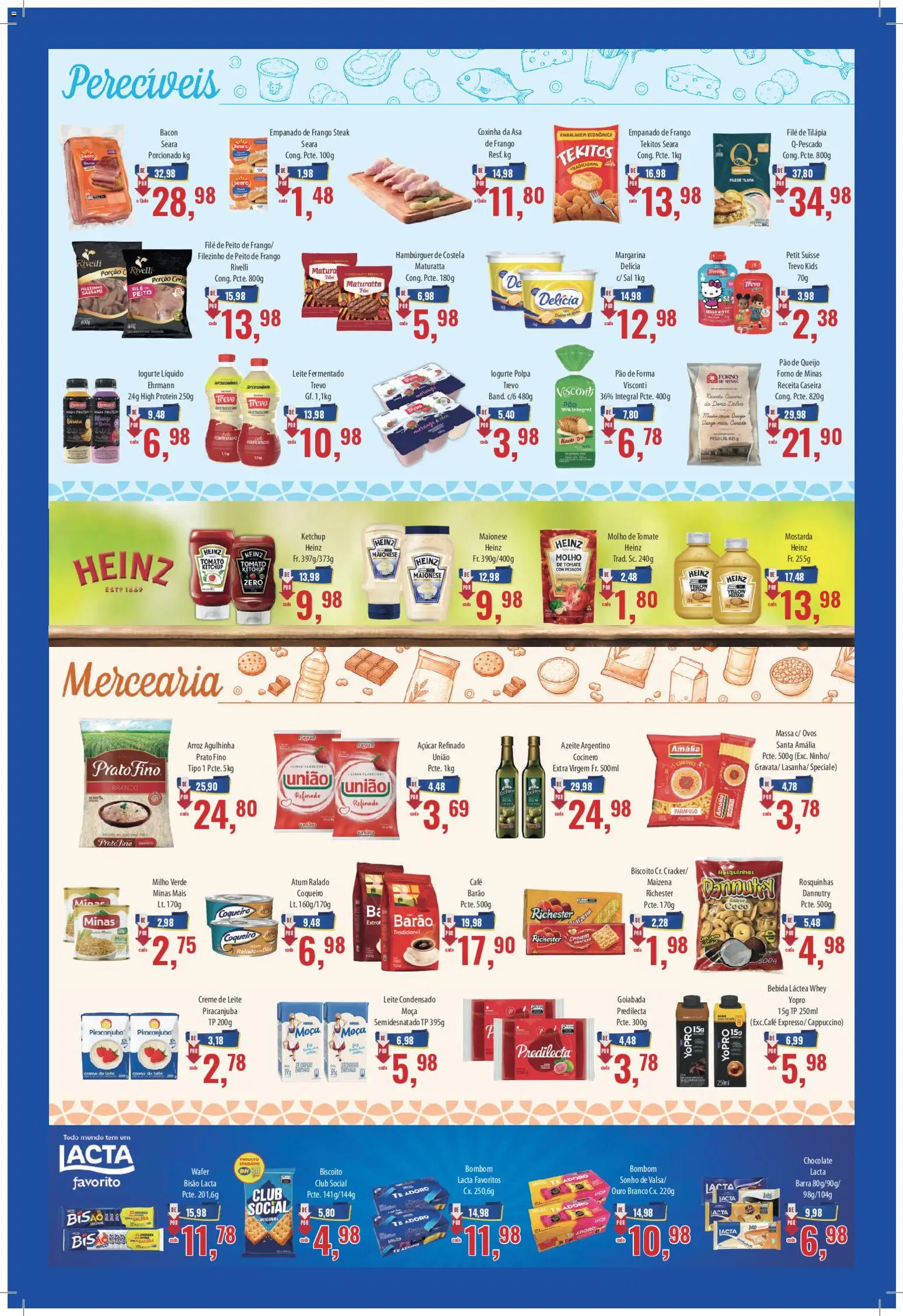 Supermercados BH Folheto - válido de 01/08/2026 | Página: 2 | Produtos: Biscoito, Frango, Atum, Primer