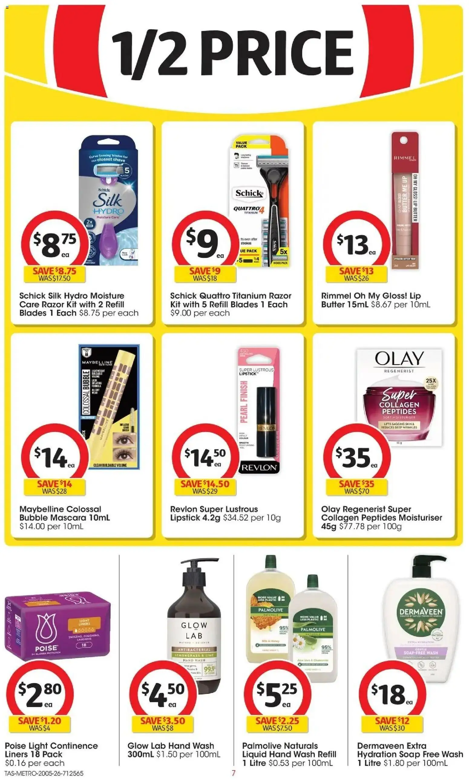 Coles catalogue - valid from 19.05.2026 | Page: 7 | Products: Light, Butter, Collagen, Hand wash