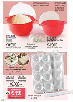 Vista previa Catálogo Amodil Campaña 9 válido desde el 05.05.2026 | Página: 108 | Productos: Bowl, Molde, Batidor