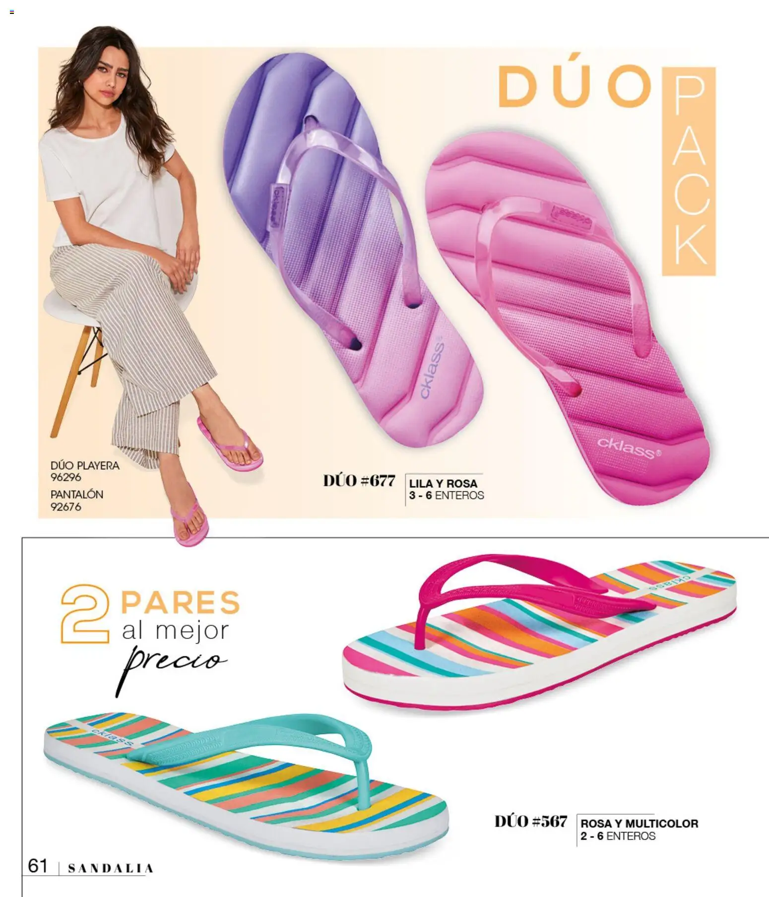 Nuevas ofertas de Cklass válidas en toda la República Mexicana desde el 08/07/2026. ¡Encuentra las mejores ofertas en Cklass catálogo Sandalias! | Página: 68 | Productos: Playera