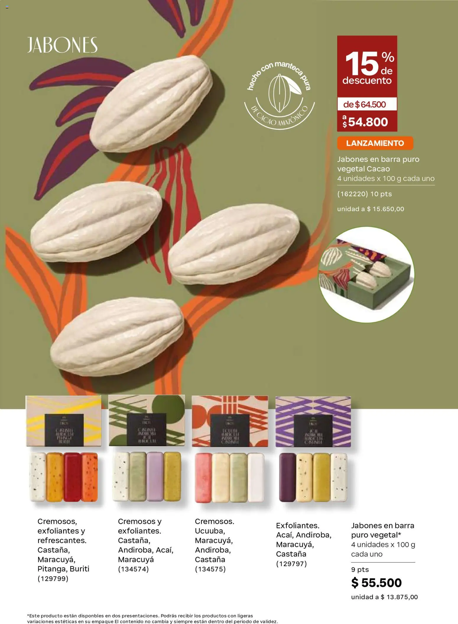 Natura revista - valida desde el 02/09/2026 | Página: 122 | Productos: Maracuyá, Cacao