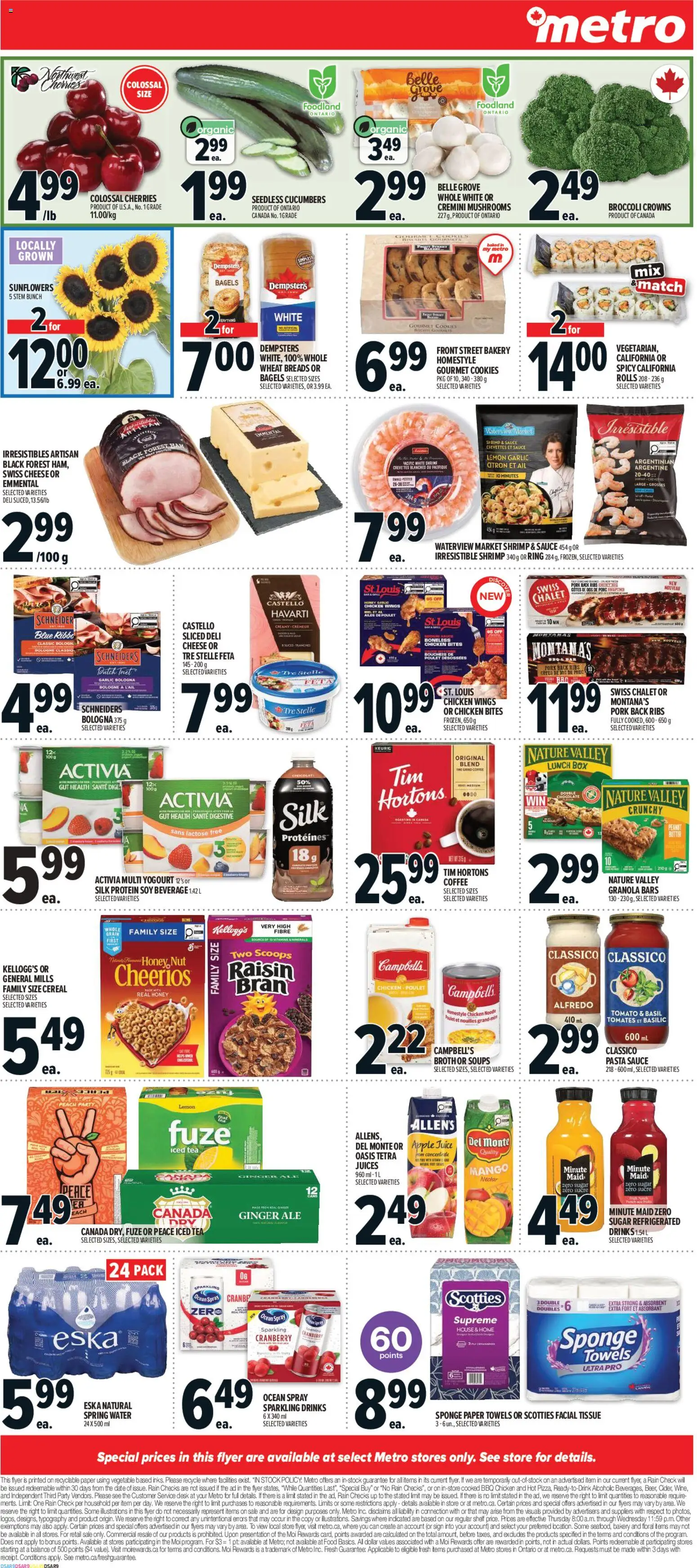 Metro flyer valid from Jul 2, 2026 | Page: 13 | Products: Tea, Sponge, Box, Coffee