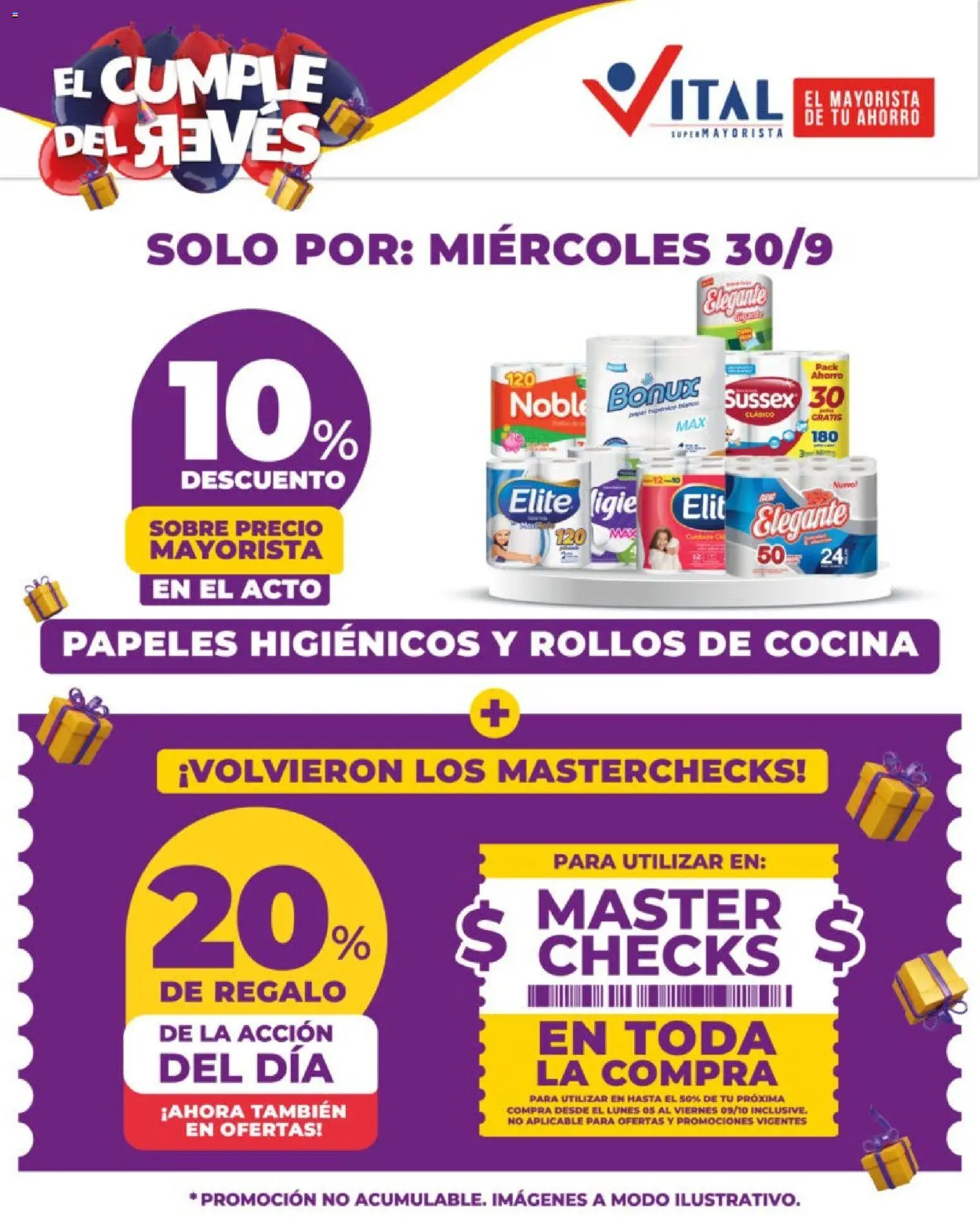 Vital - Ahorrá │ válido desde el 30/09/2026 | Página: 2 | Productos: Cocina, Sobre, Rollos de cocina
