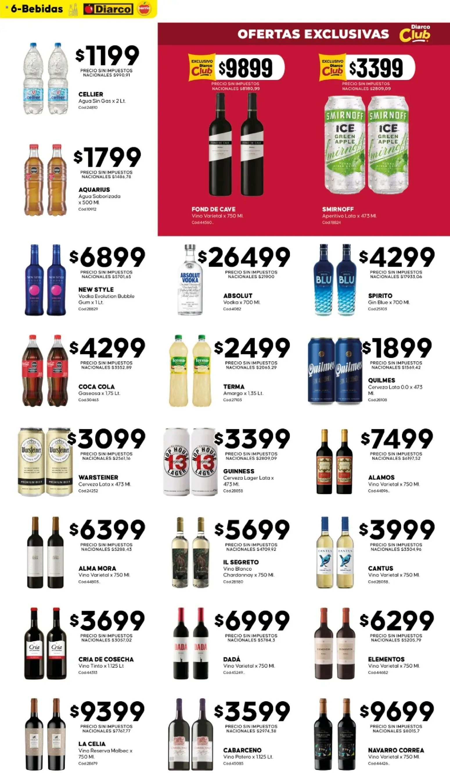 Diarco - OFERTAS DIARCO BARRIO │ válido desde el 26/10/2026 | Página: 6