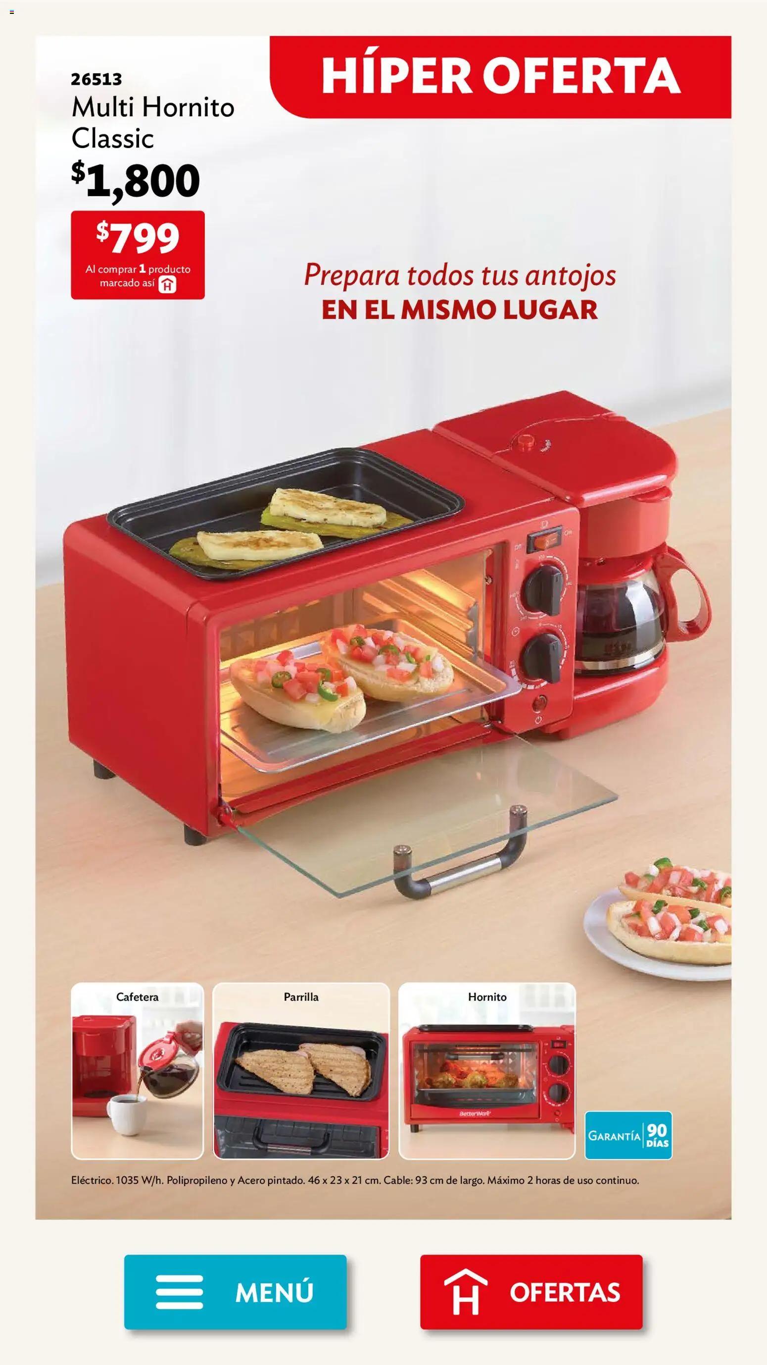 Nuevas ofertas de Betterware válidas en toda la República Mexicana desde el 02/02/2026. ¡Encuentra las mejores ofertas en Betterware campaña 2 2026! | Página: 2 | Productos: Cable, Parrilla, Cafetera