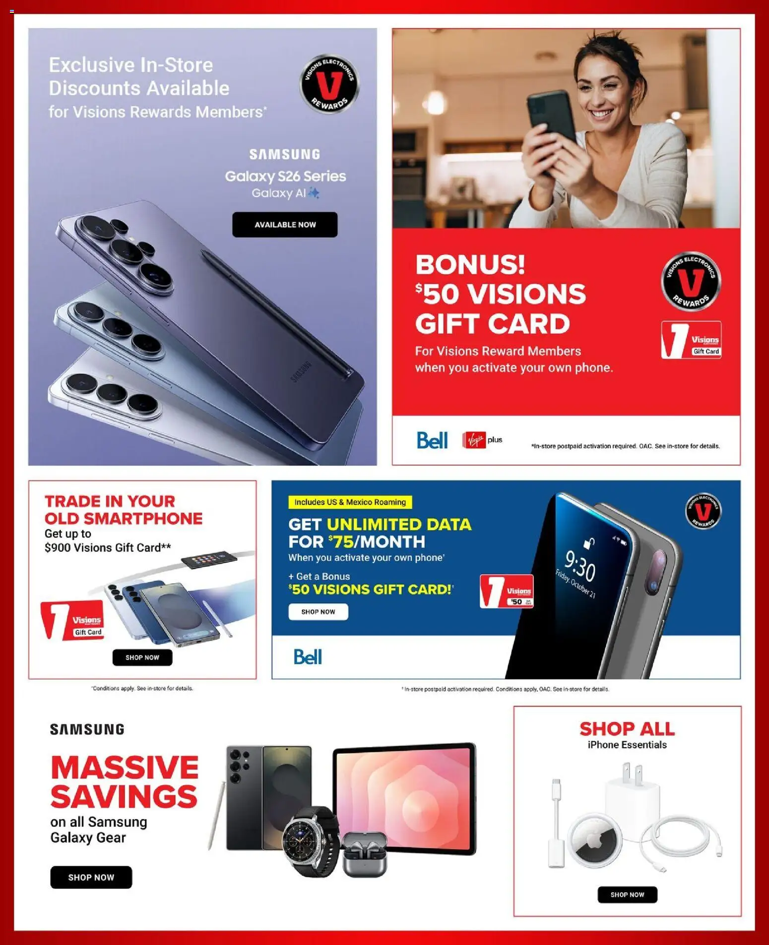 Visions flyer valid from 01.05.2026 | Page: 10 | Products: Smartphone
