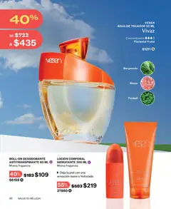 Vista previa de ROLL-ON DESODORANTE ANTITRANSPIRANTE 60 ML, ROLL-ON DESODORANTE ANTITRANSPIRANTE 60 ML MIsma fragancia, nuevo folleto de la tienda, válido en México a partir del 01/08/2026 | Página: 30