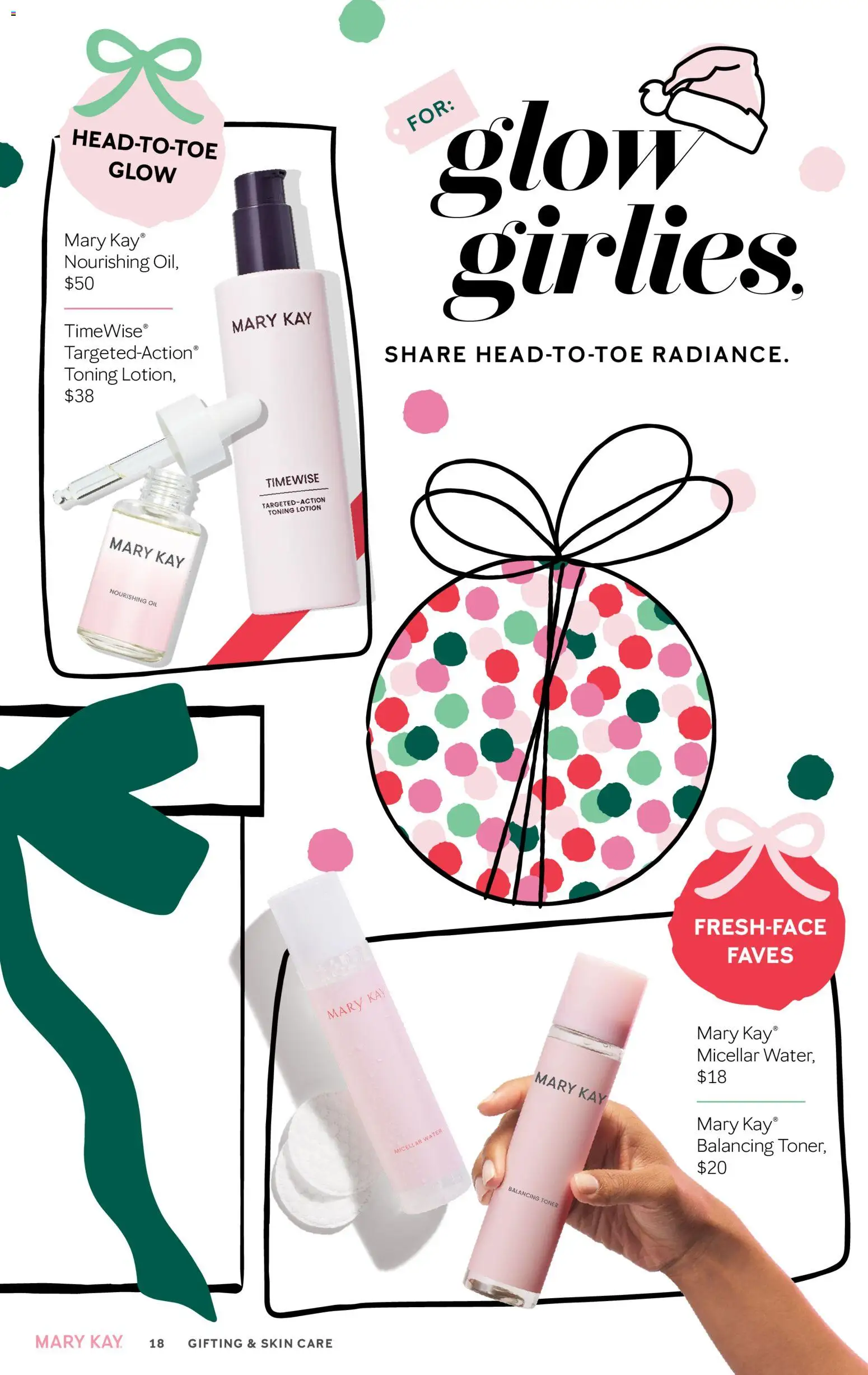 Mary Kay The Look Fall/Holiday 2026 - valid from 09/16/2026 | Page: 18 | Products: Micellar water, Water, Toner