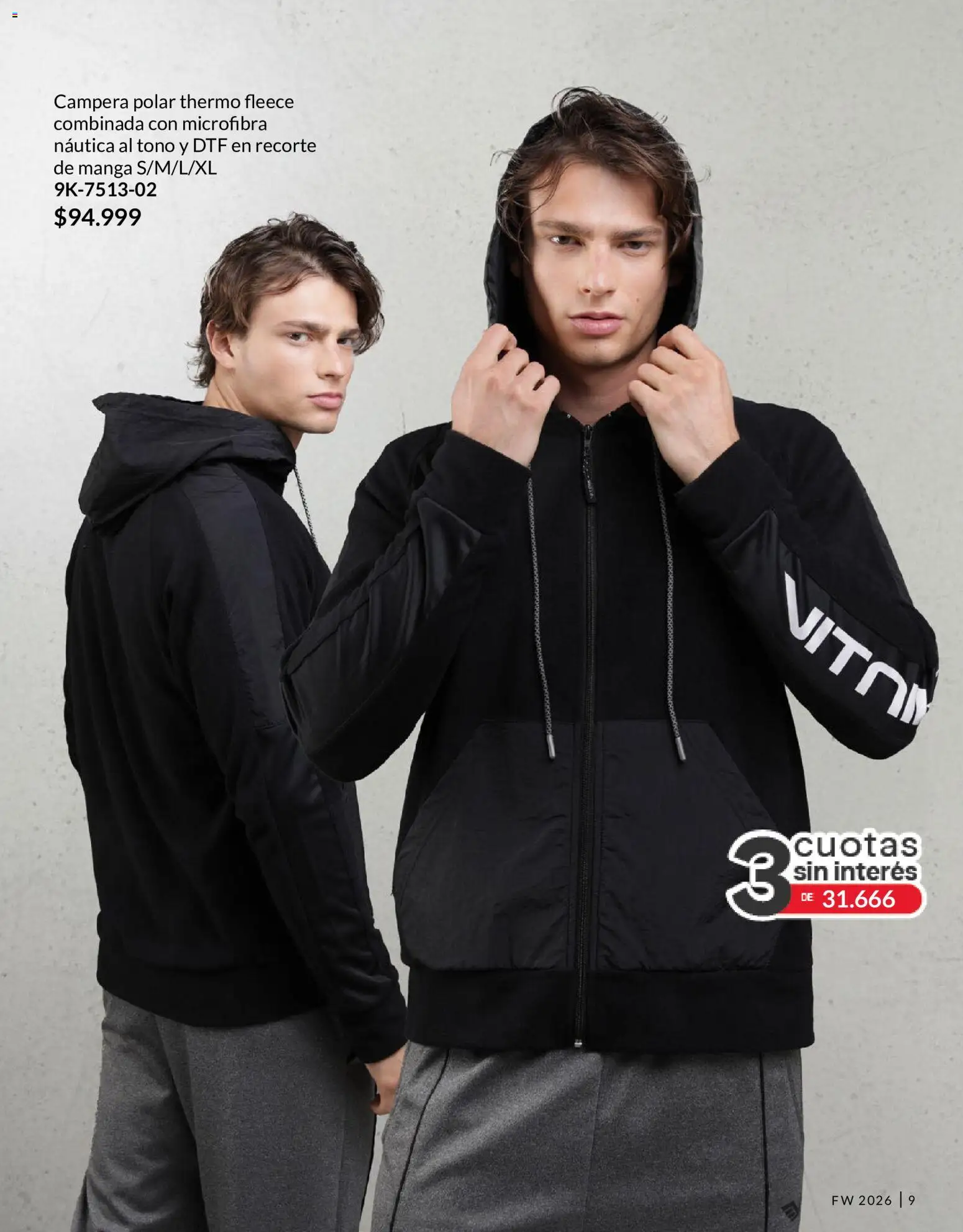 Vitnik - Hombre │ válido desde el 01/07/2026 | Página: 9 | Productos: Manga, Campera
