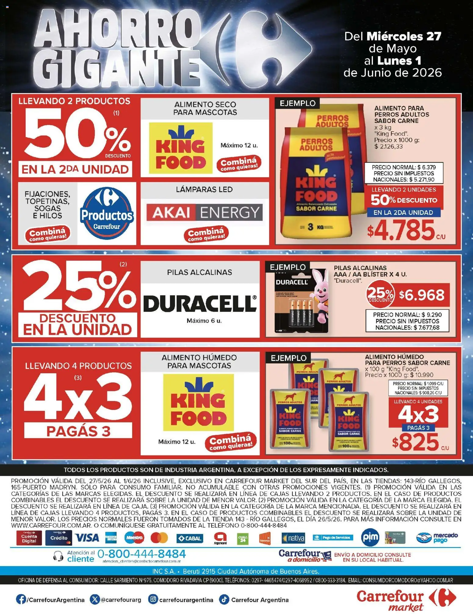 Carrefour Market catálogo │ válido desde el 27.05.2026 | Página: 21 | Productos: Teléfono, Sobre, Pilas