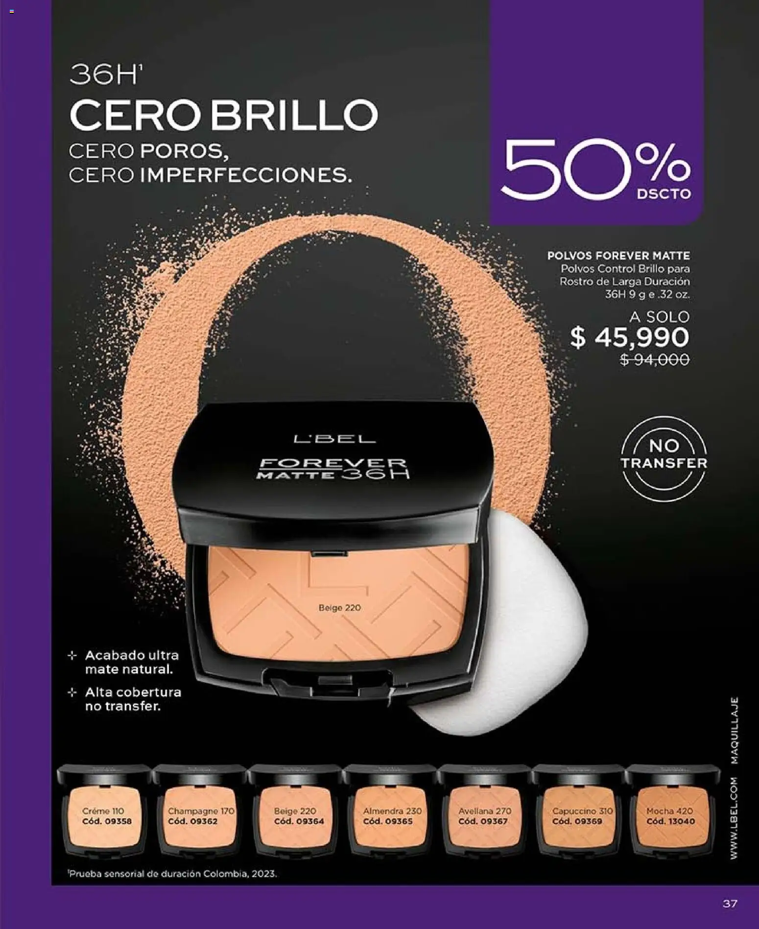 L'Bel revista - valida desde el 30/10/2026 | Página: 37 | Productos: Almendra, Brillo, Maquillaje