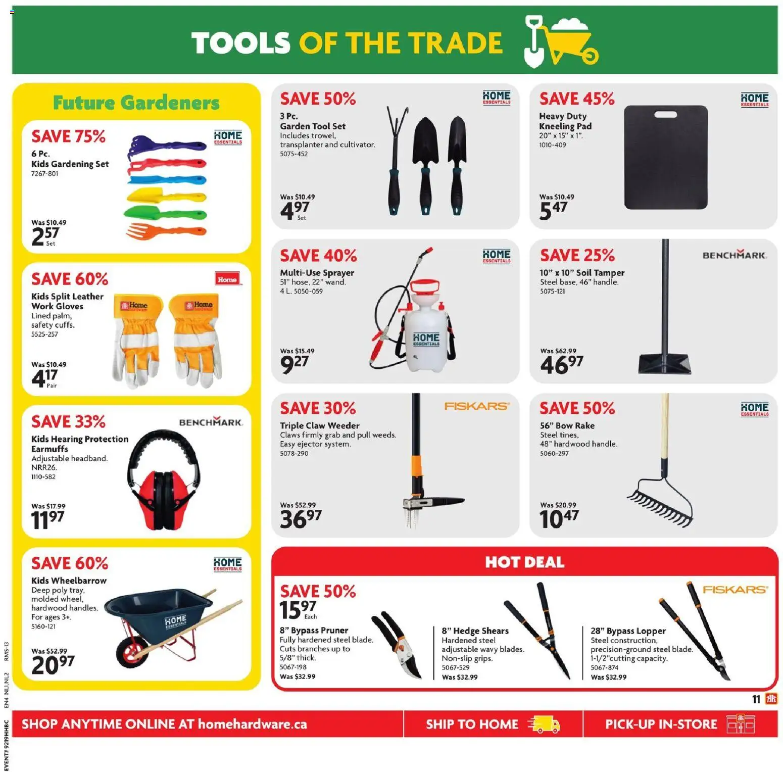 Home Hardware flyer valid from 07.05.2026 | Page: 12 | Products: Gloves