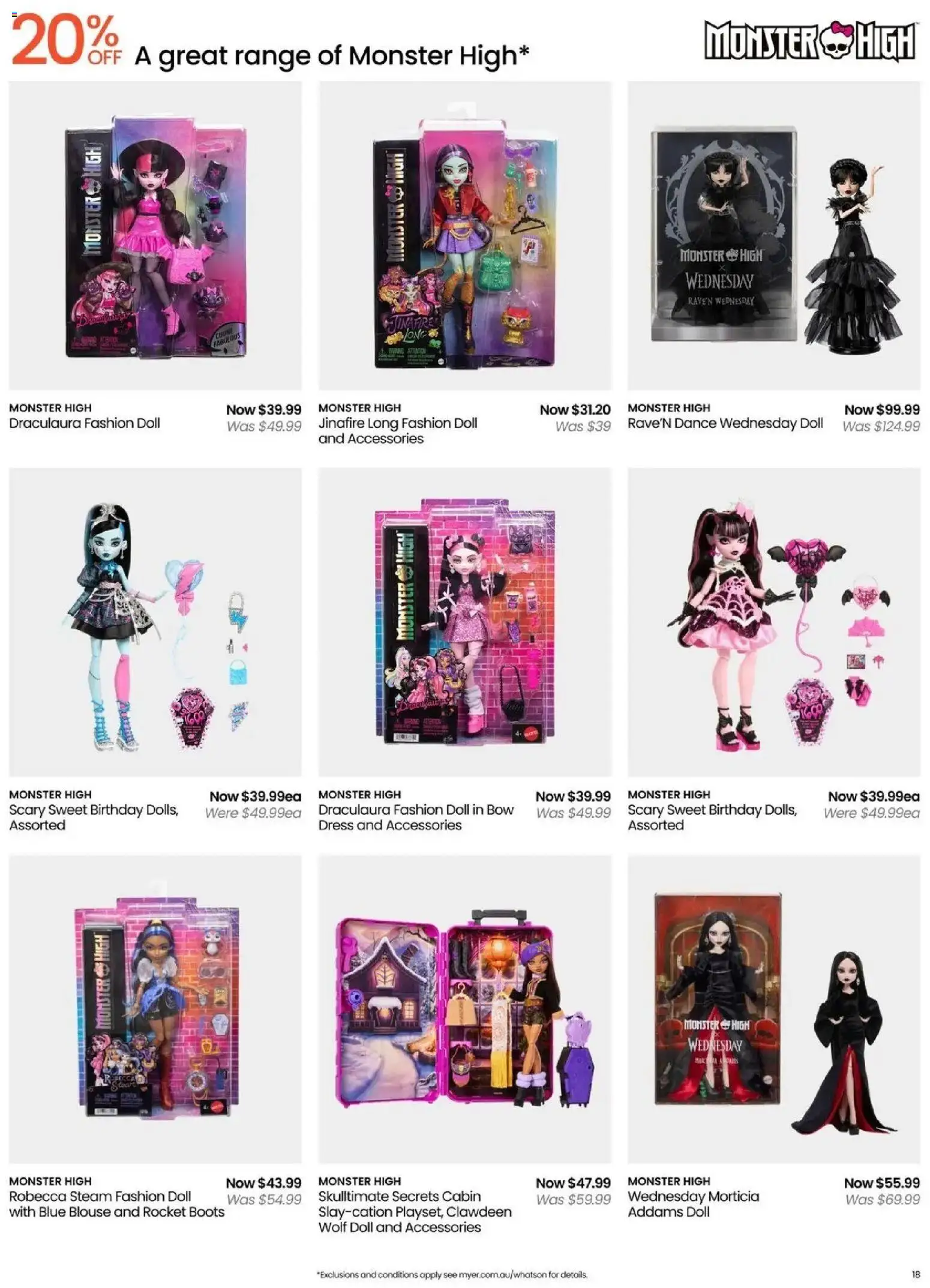 Myer - Toy Sale - 14/09/2026 > weekly / monthly specials | Page: 20 | Products: Blouse, Rocket, Accessories, Boots
