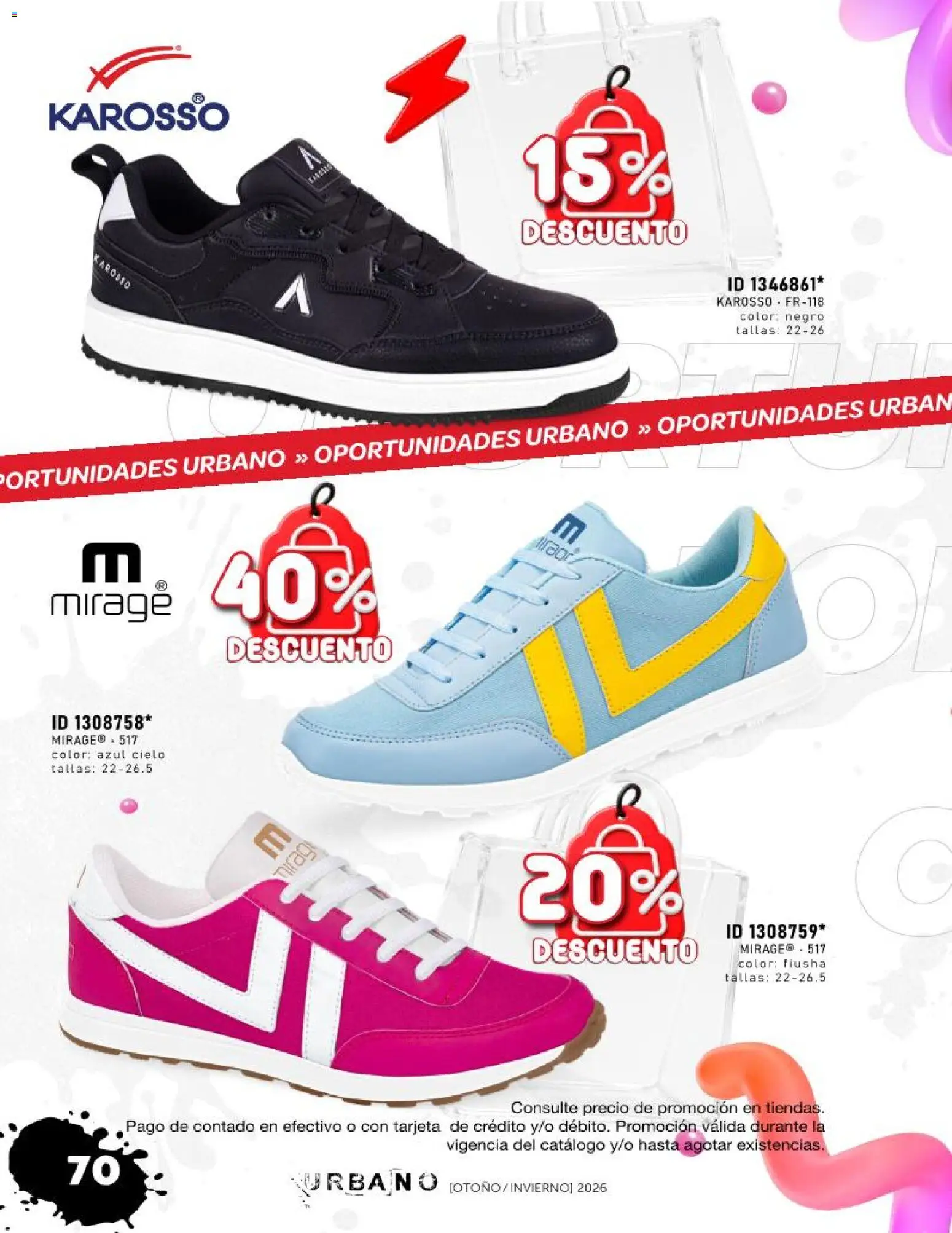Nuevas ofertas de Price Shoes válidas en toda la República Mexicana desde el 15/10/2026. ¡Encuentra las mejores ofertas en Price Shoes catálogo Urbano! | Página: 68