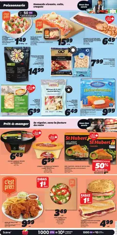 Preview of IGA weekly flyer / circulaire from shop IGA valid from 28.05.2026 | Page: 7 | Products: Fish, Cream, Salad, Pizza